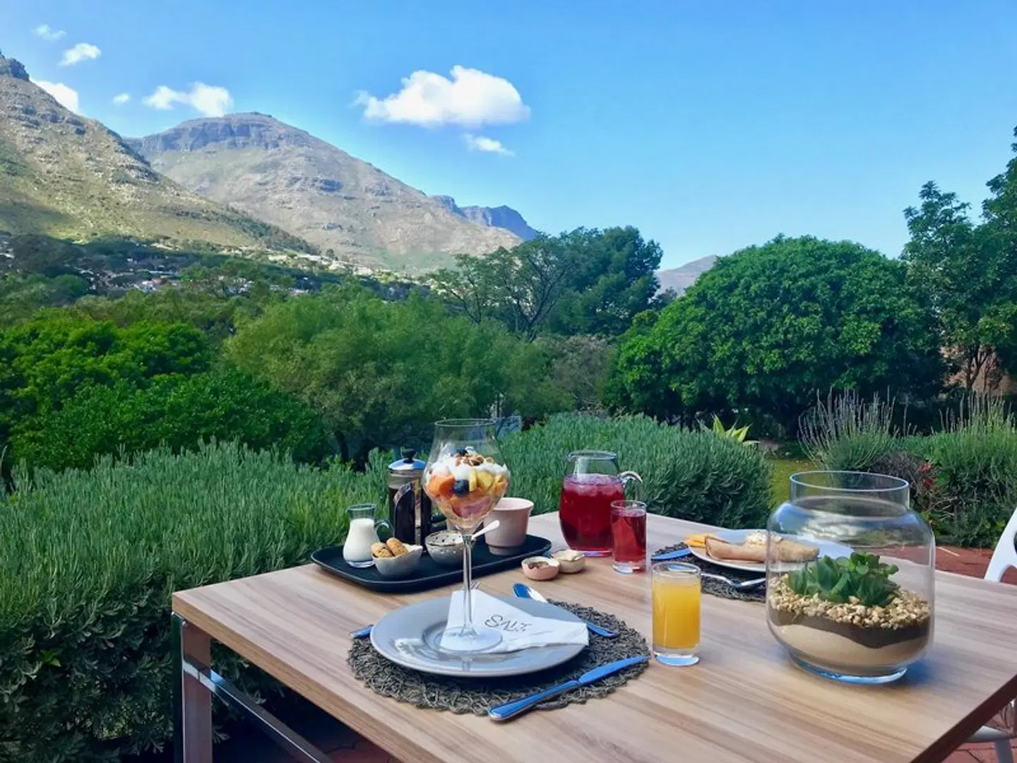 The Salt House Terrasse