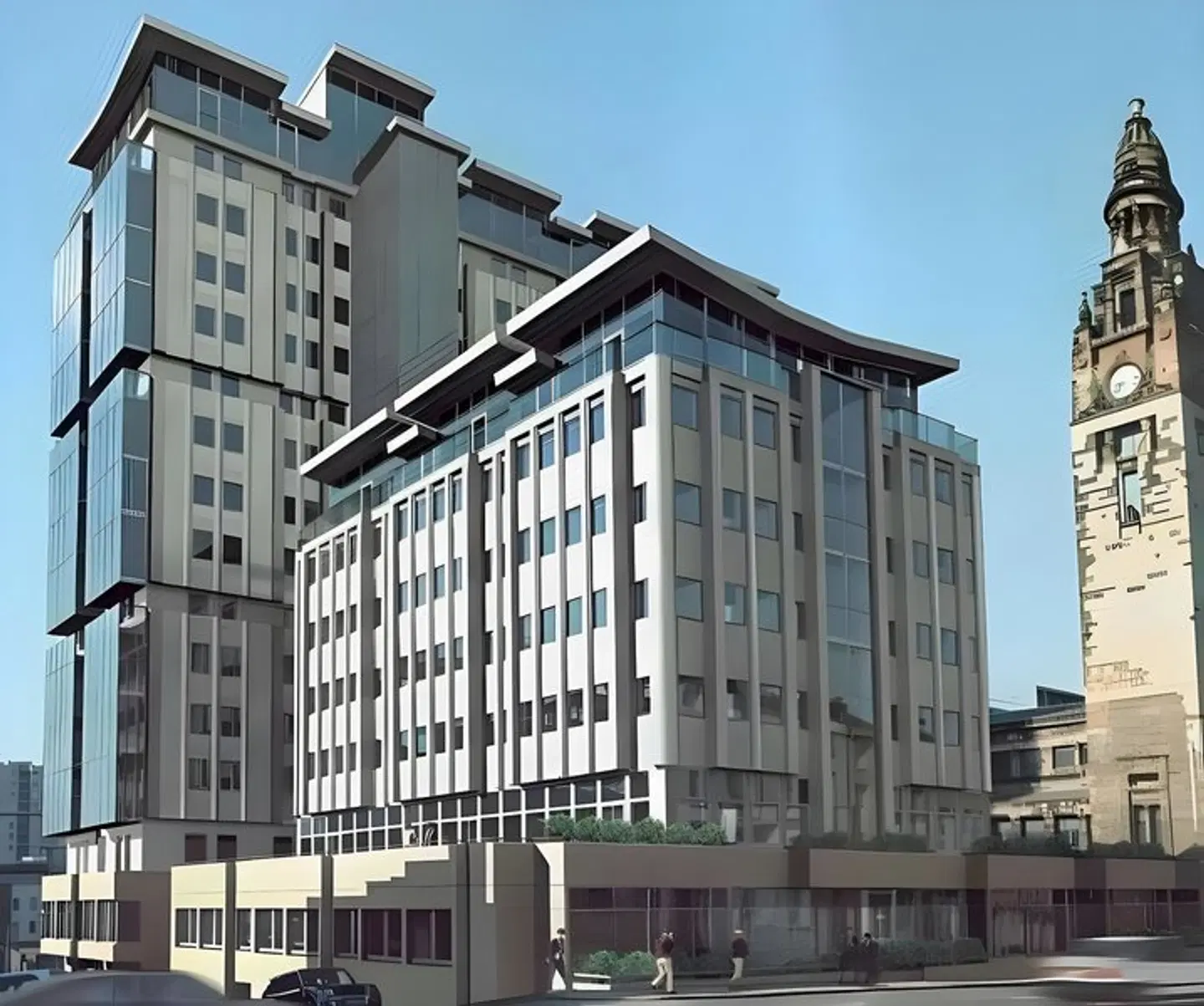 The Spires Serviced Apartments Glasgow EXTERIOR