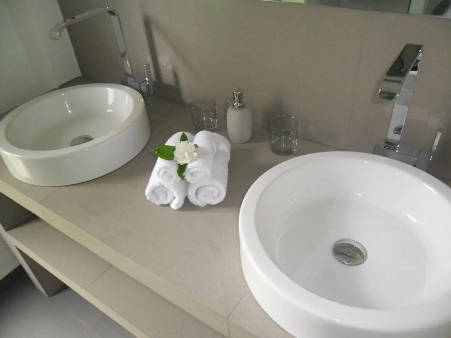 Ju'Blu Hotel Badezimmer