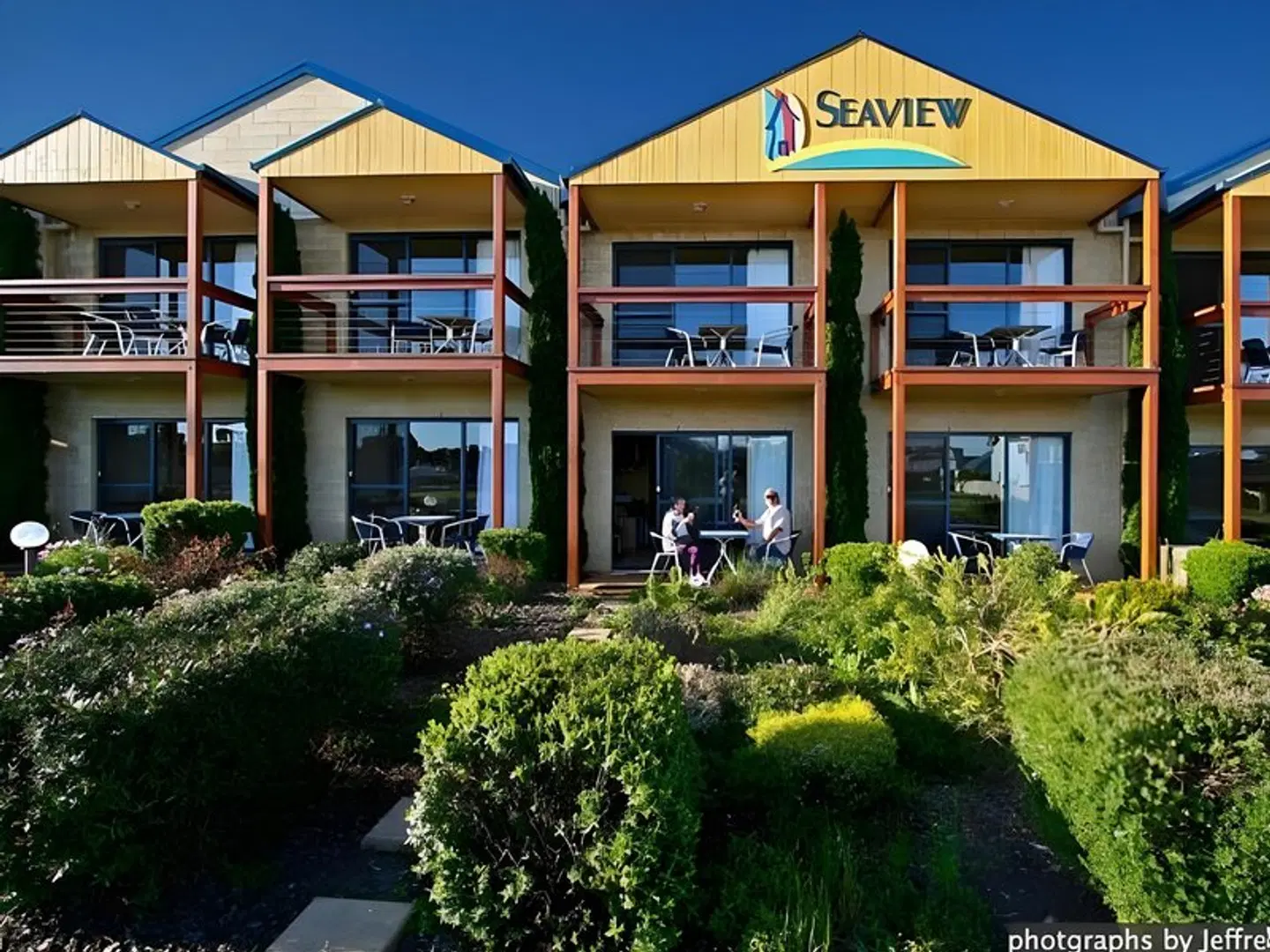 Seaview Motel & Apartments Garten