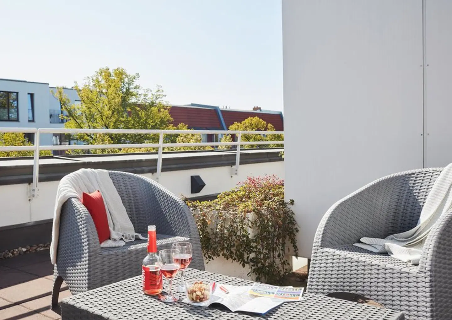 Living Hotel Weißensee Terrasse