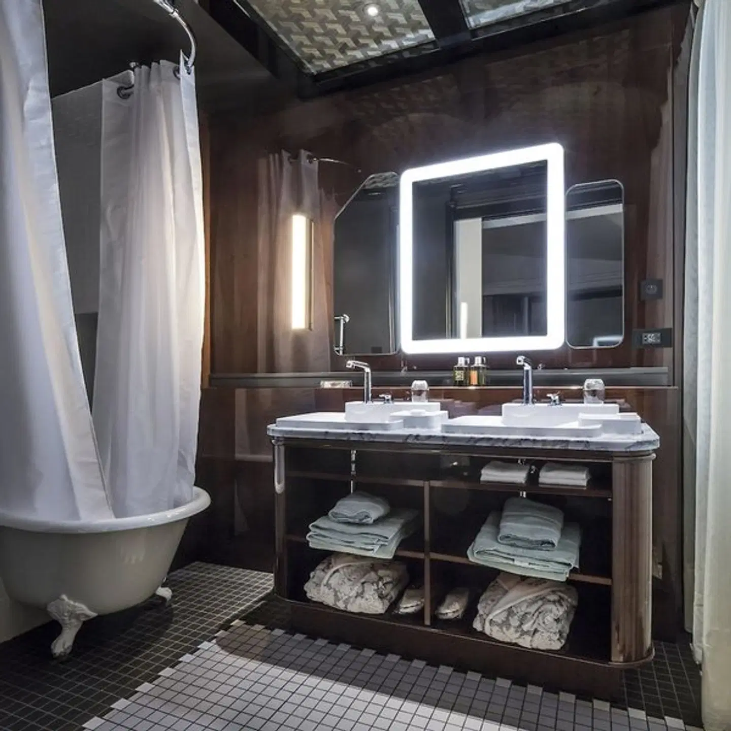 Les Bains Paris Badezimmer