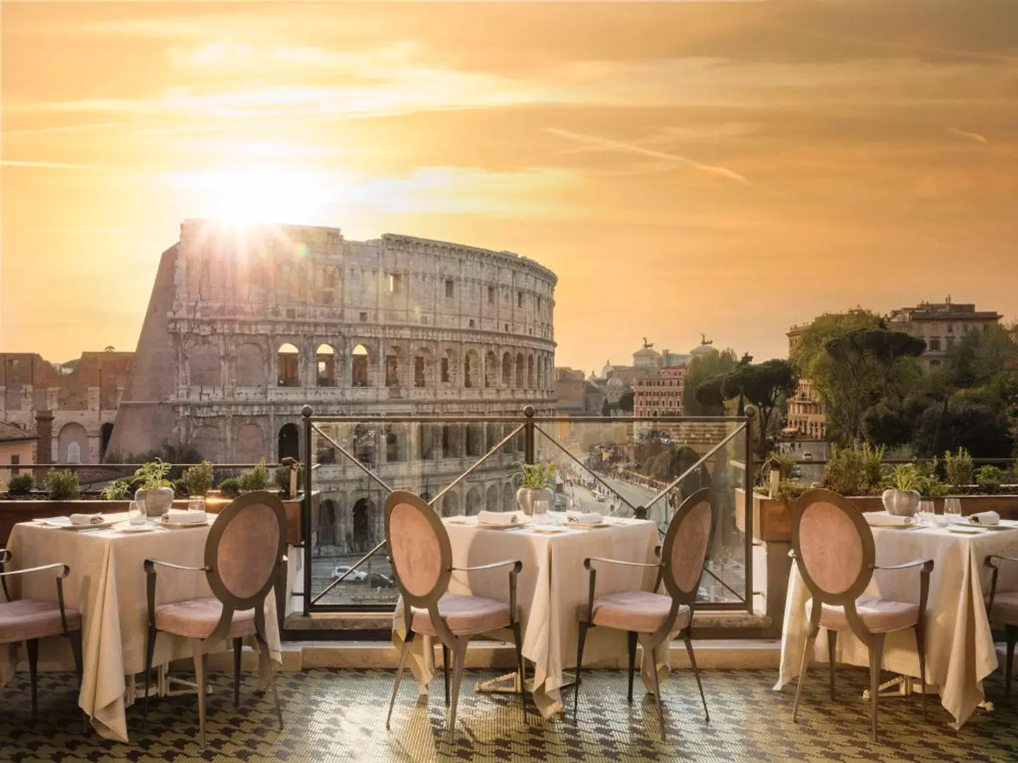 Palazzo Manfredi Terrasse