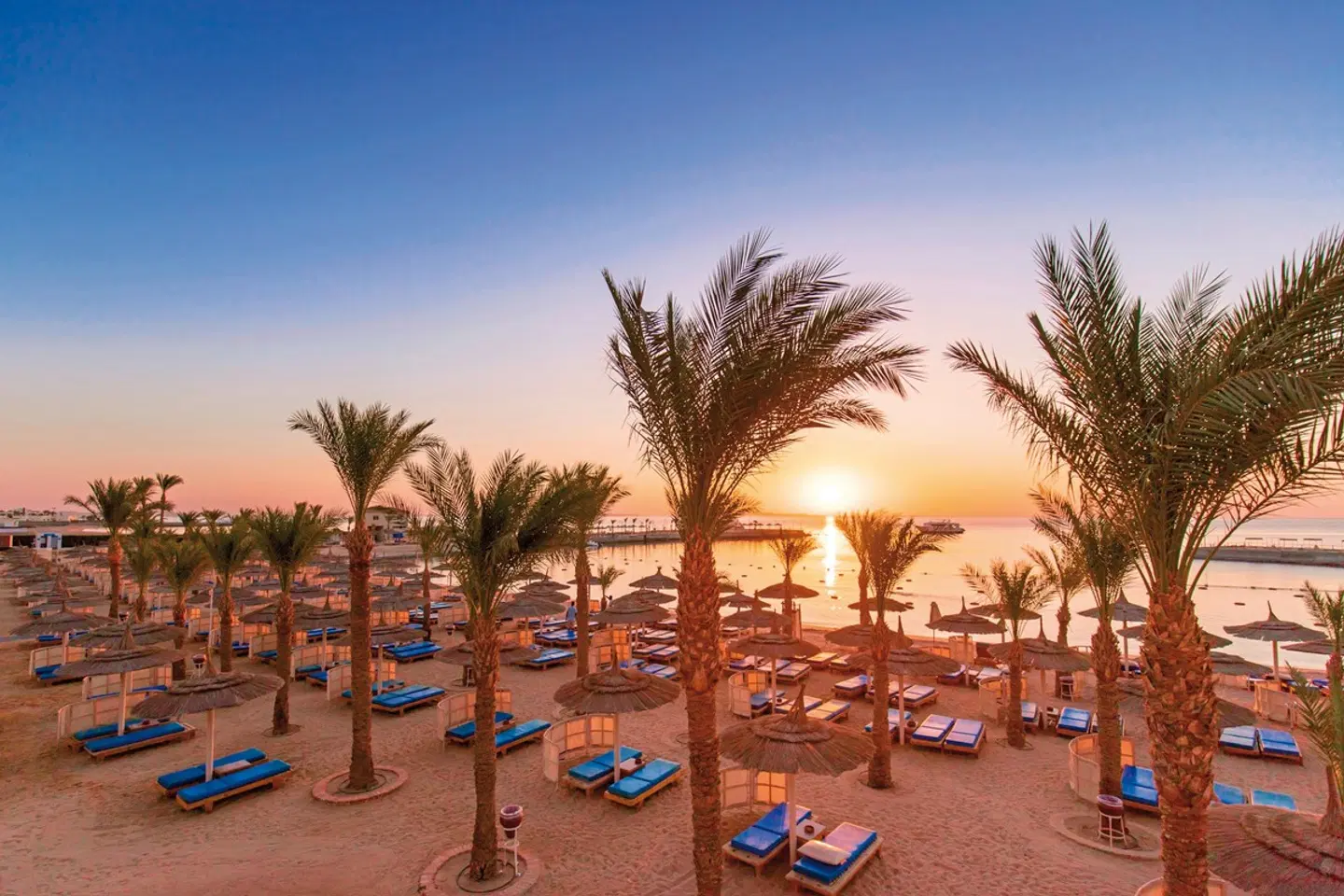 Beach Albatros Resort Terrasse