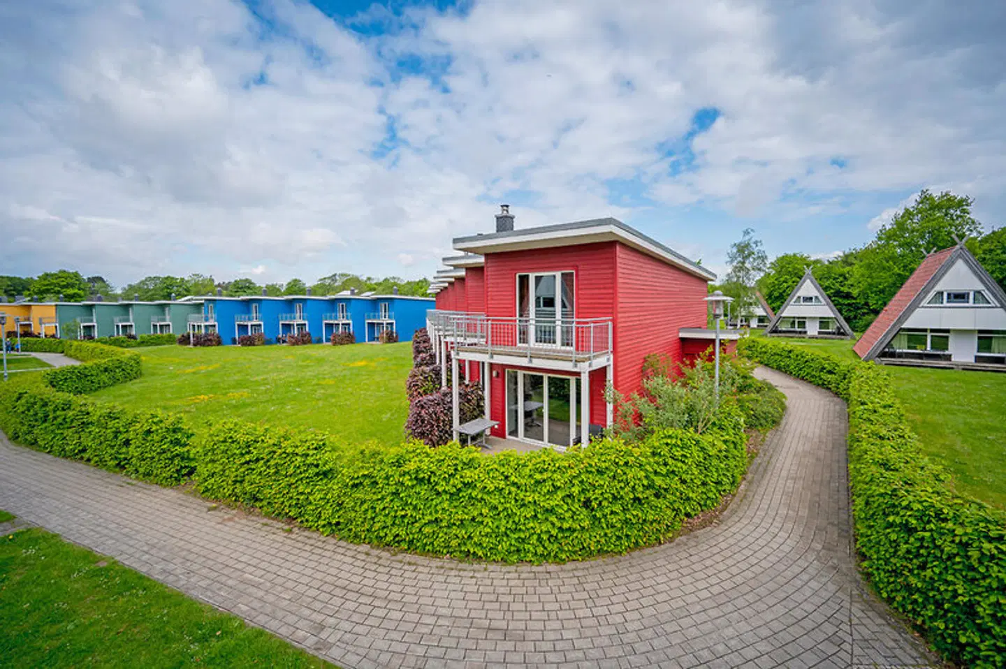 Ostsee Resort Damp - Ferienhäuser Asgard Garten