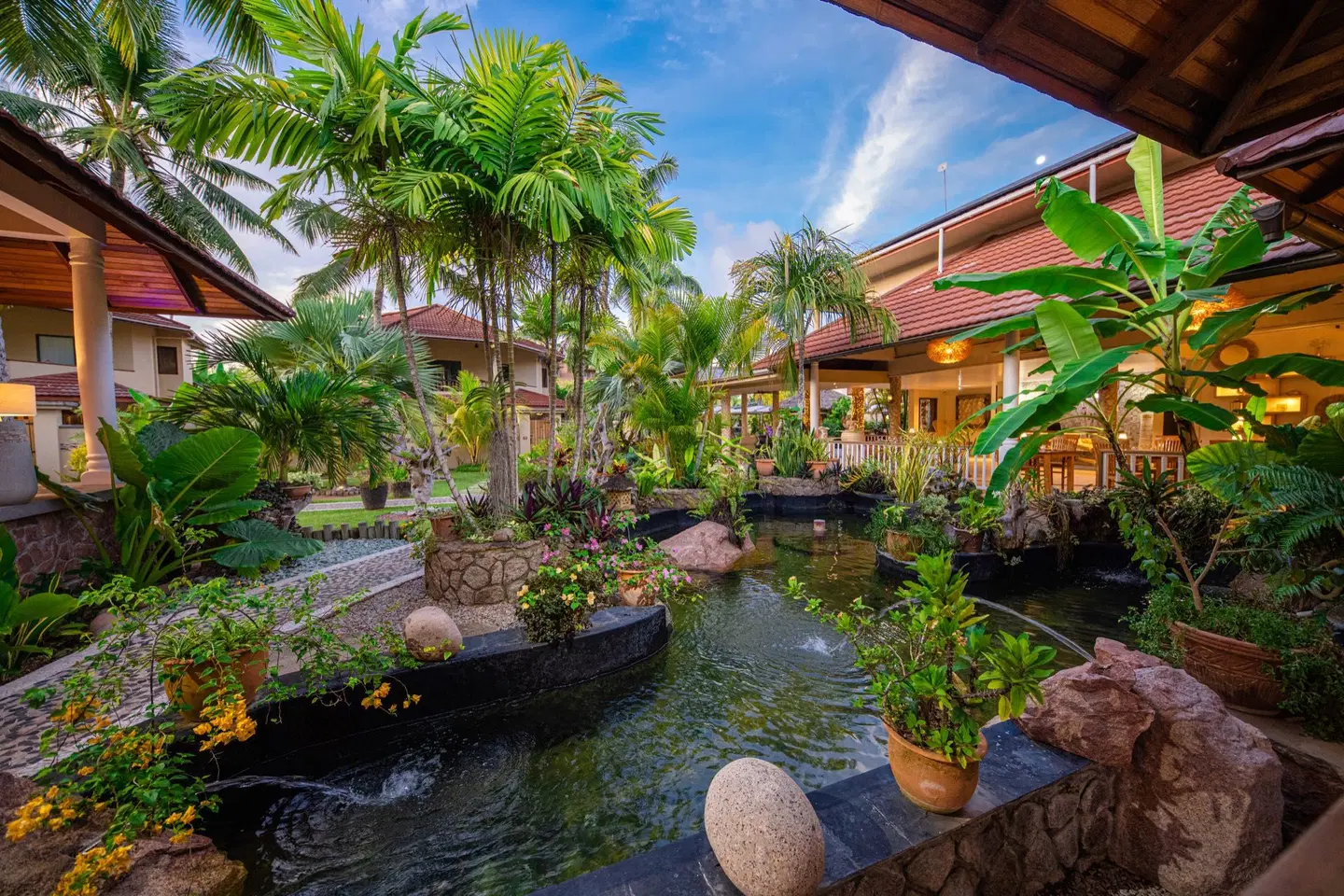 Le Duc de Praslin Hotel Garten