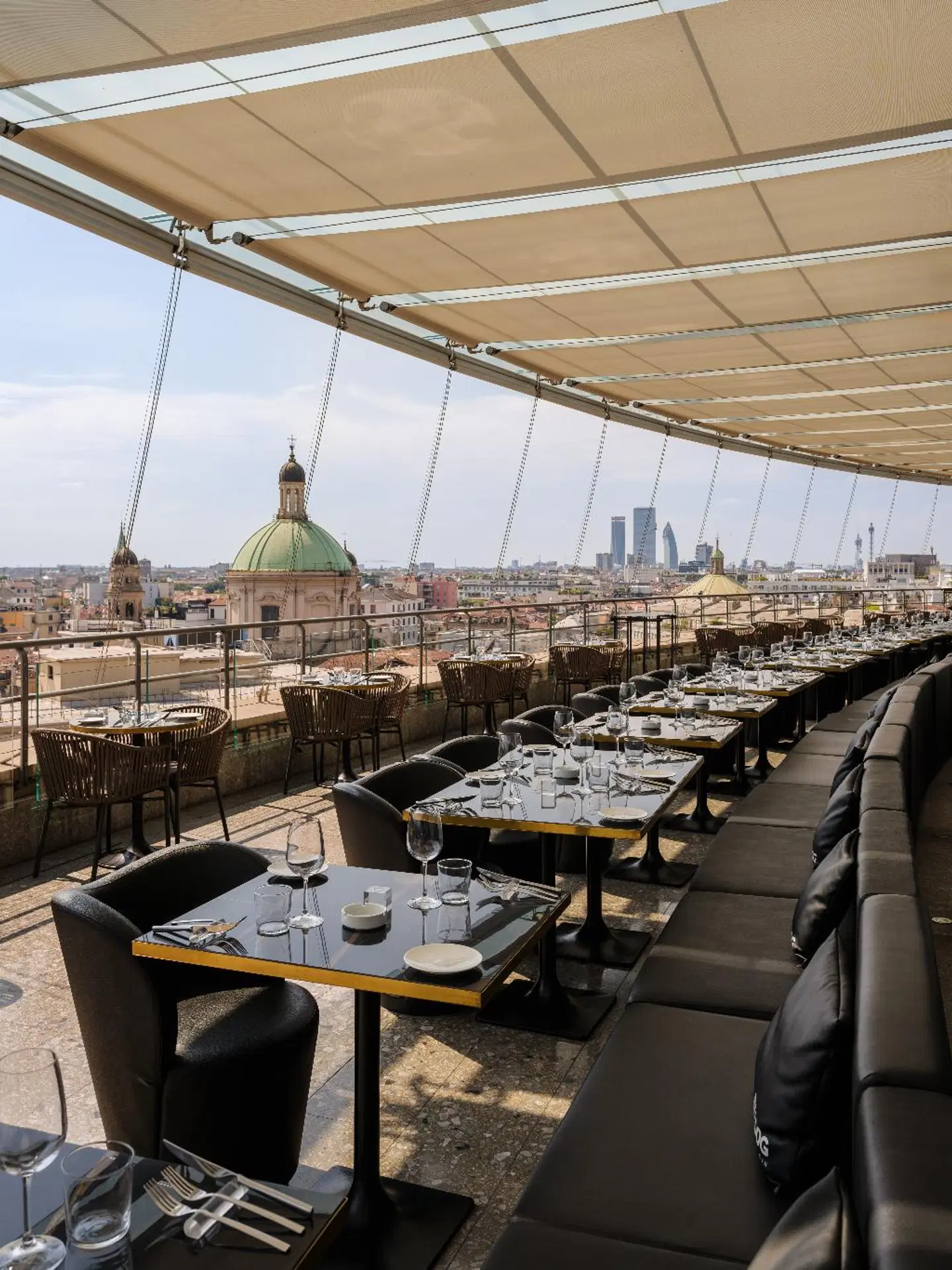 The Square Milano Duomo Terrasse