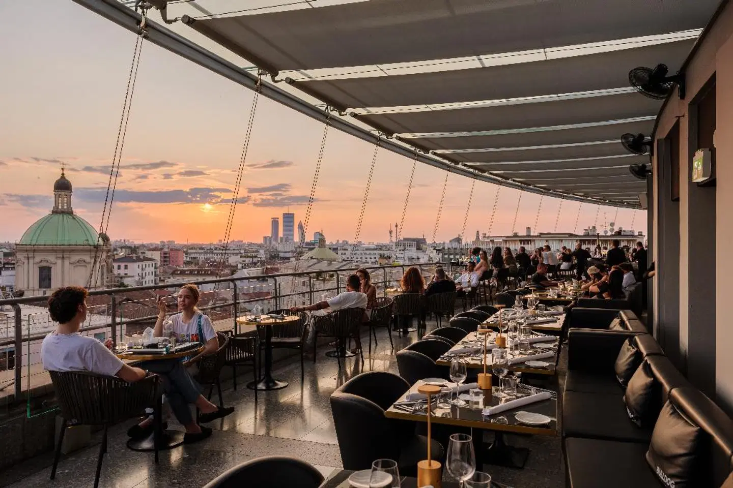 The Square Milano Duomo Terrasse