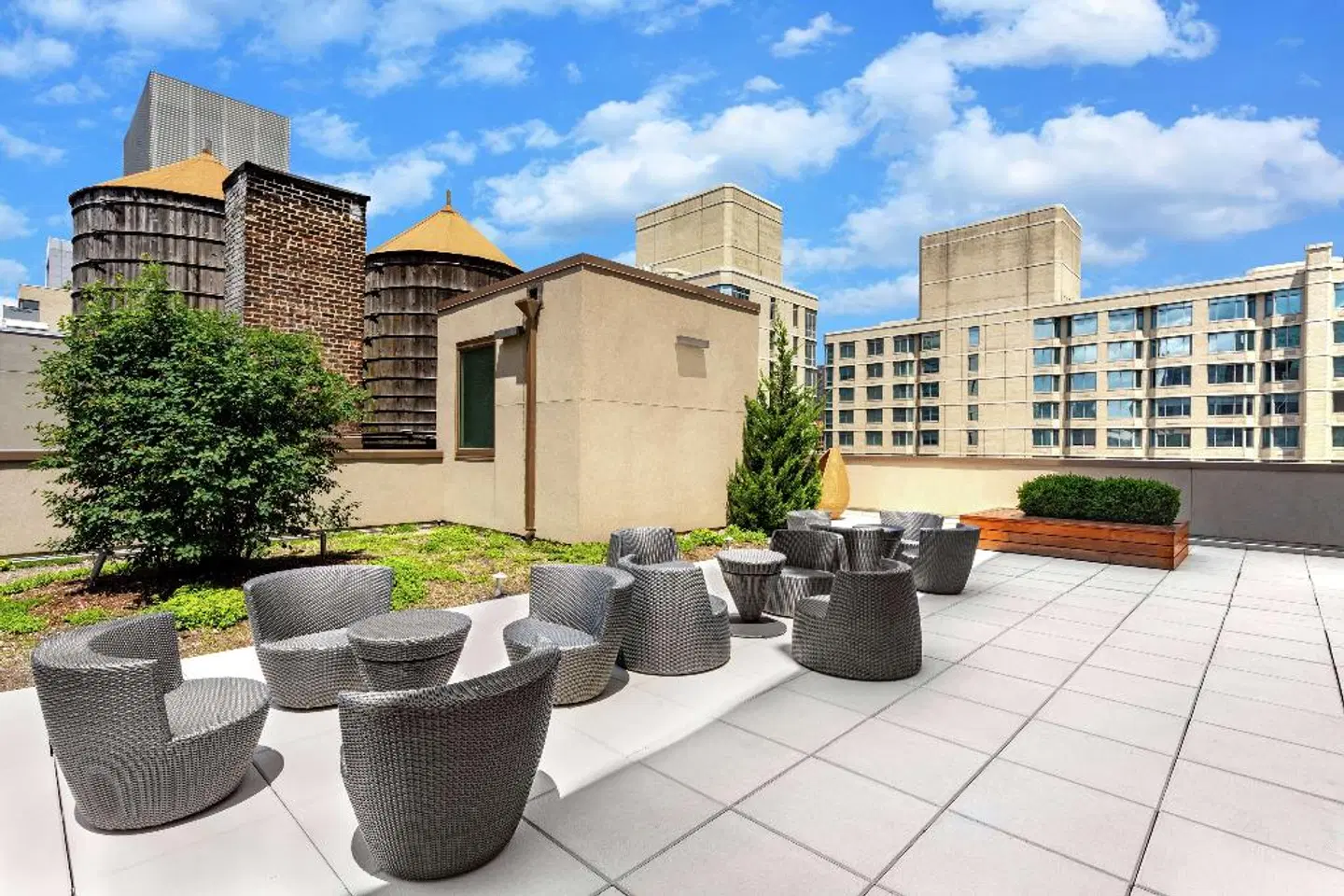 Homewood Suites by Hilton NY/Midtown Manhattan Times Square-South Terrasse
