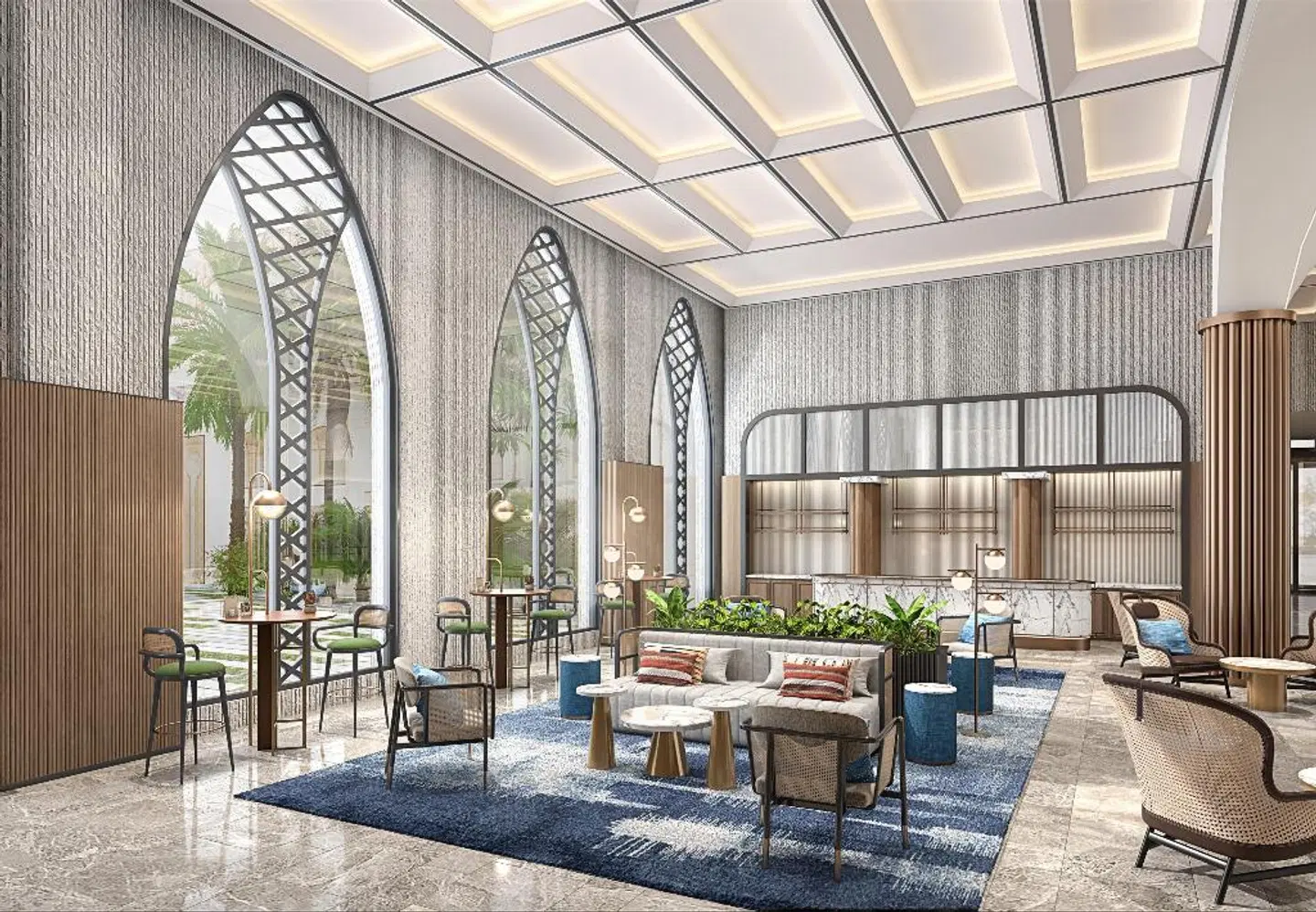 Hilton Garden Inn Shanghai Changxing Island LOUNGE_LOBBY