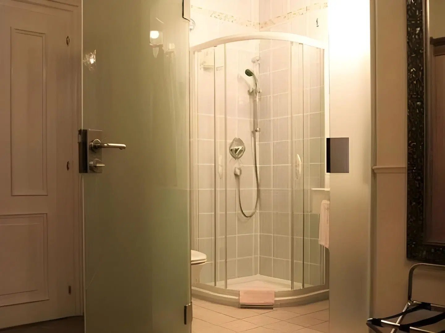 Pension Nossek Badezimmer