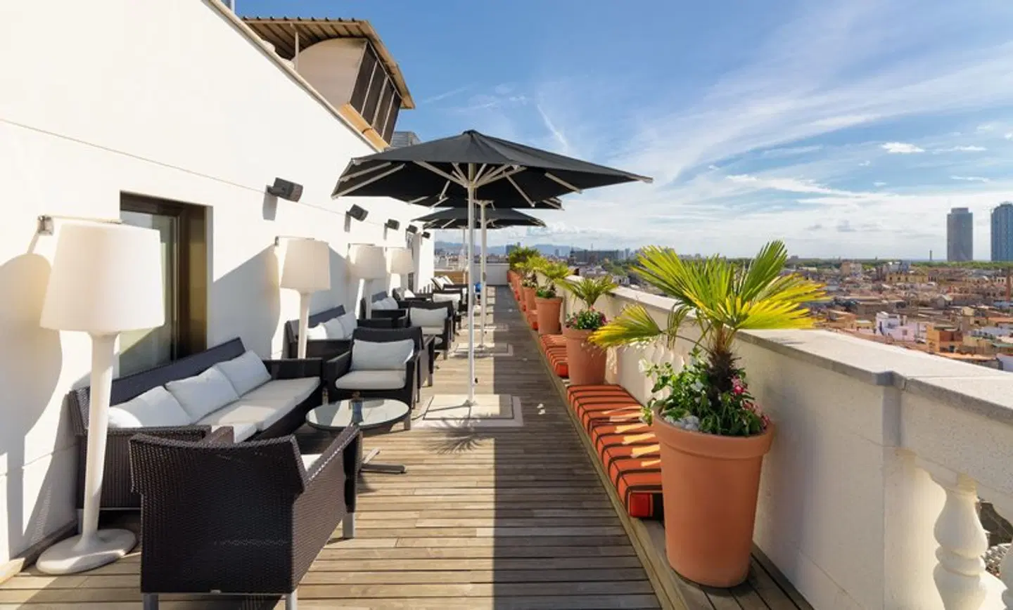 H10 Montcada Boutique Terrasse