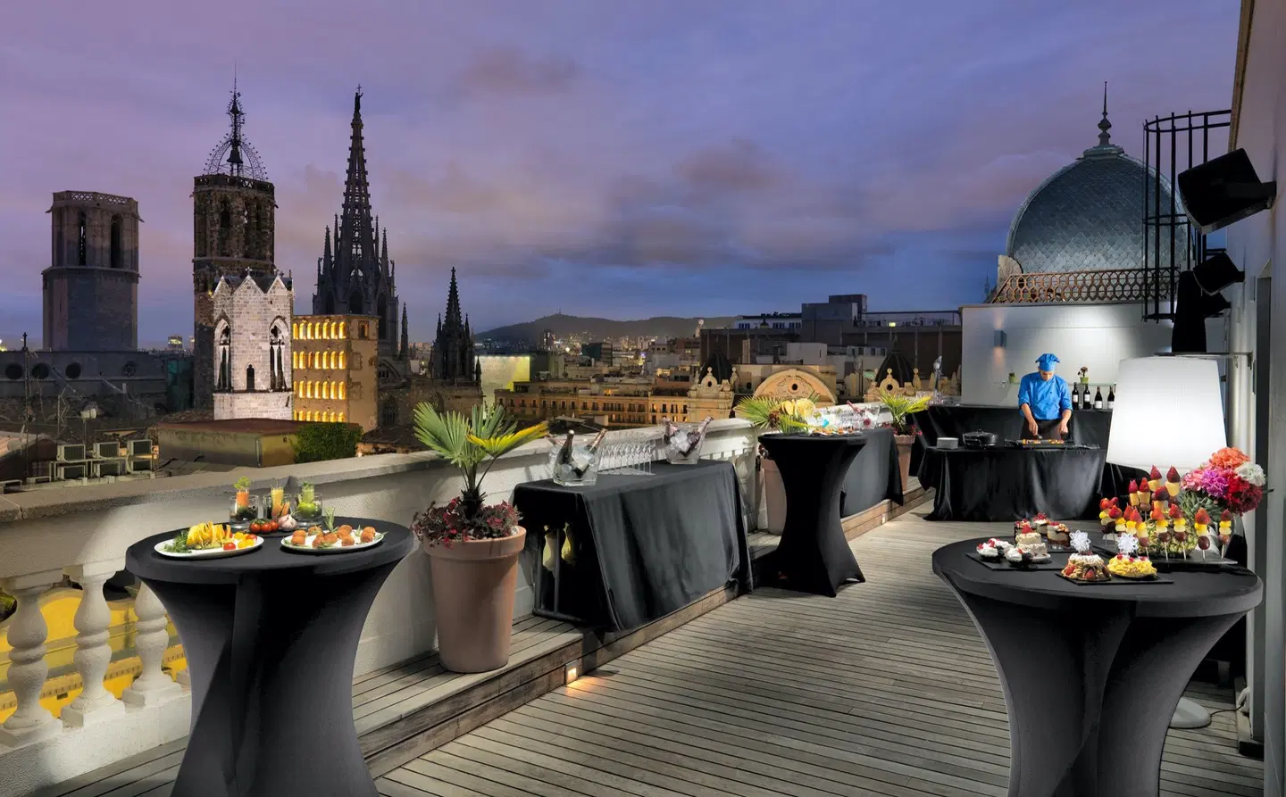 H10 Montcada Boutique Terrasse