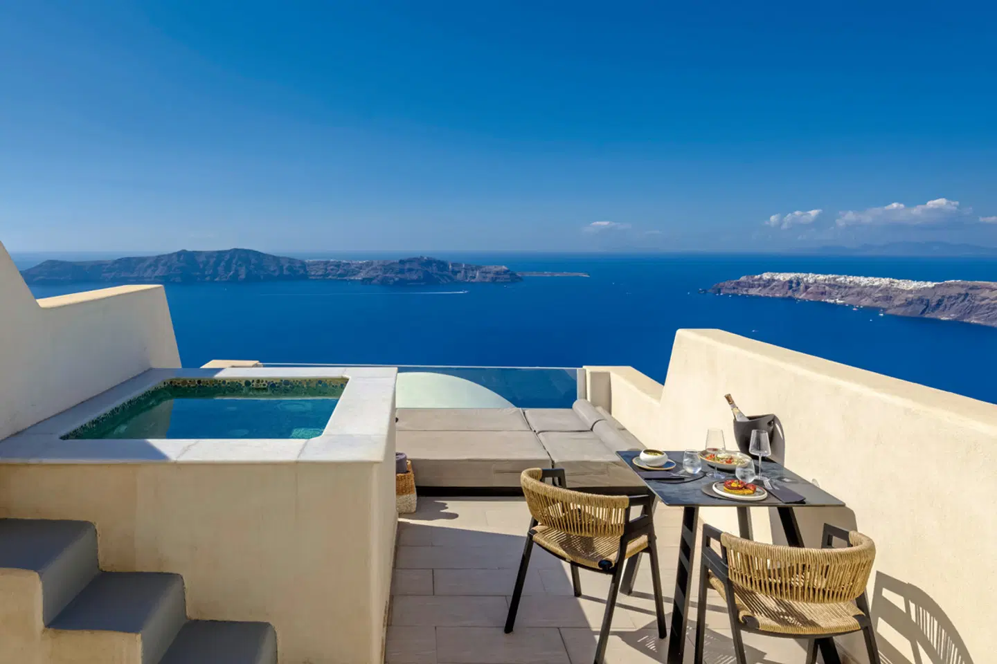 Andromeda Villas & Spa Resort Terrasse