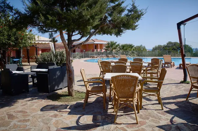 Parco Blu Club Resort Terrasse