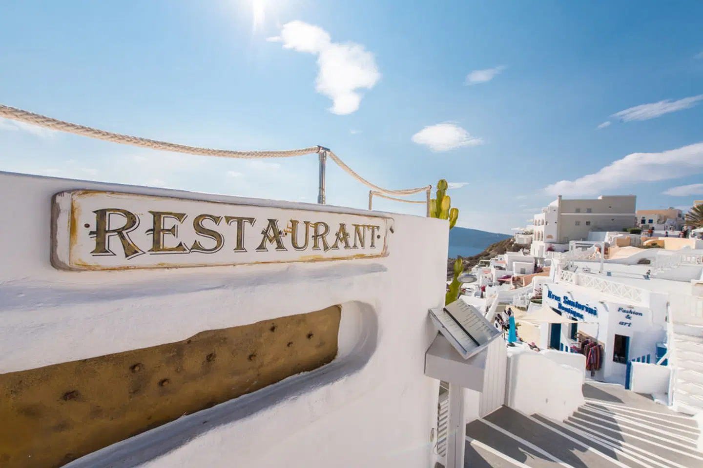 Santorini Secret Suites & Spa Terrasse