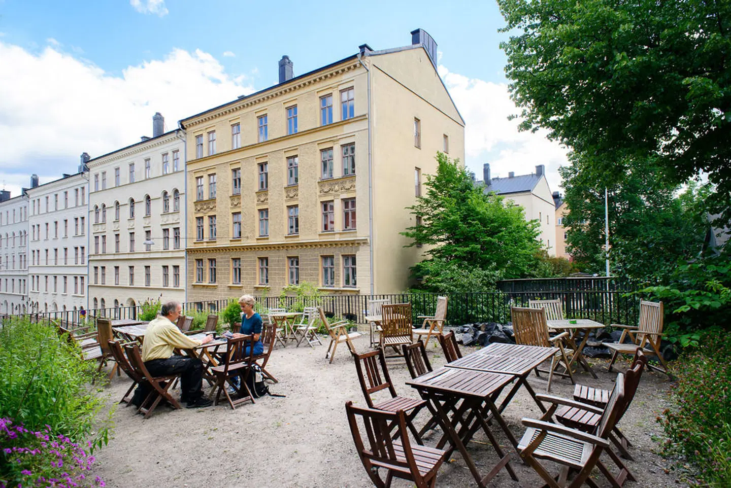 Hellstens Malmgård Terrasse