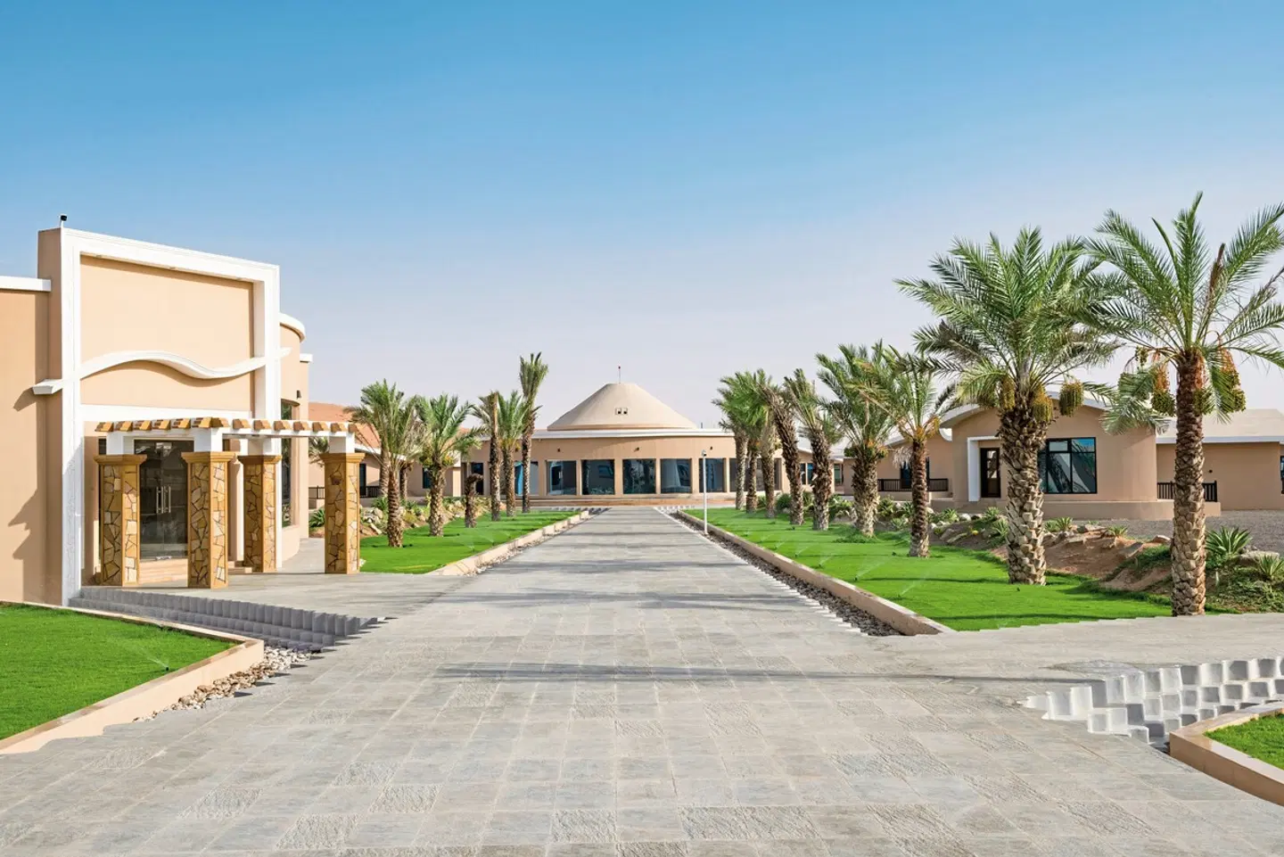 Arabian Nights Resort Garten