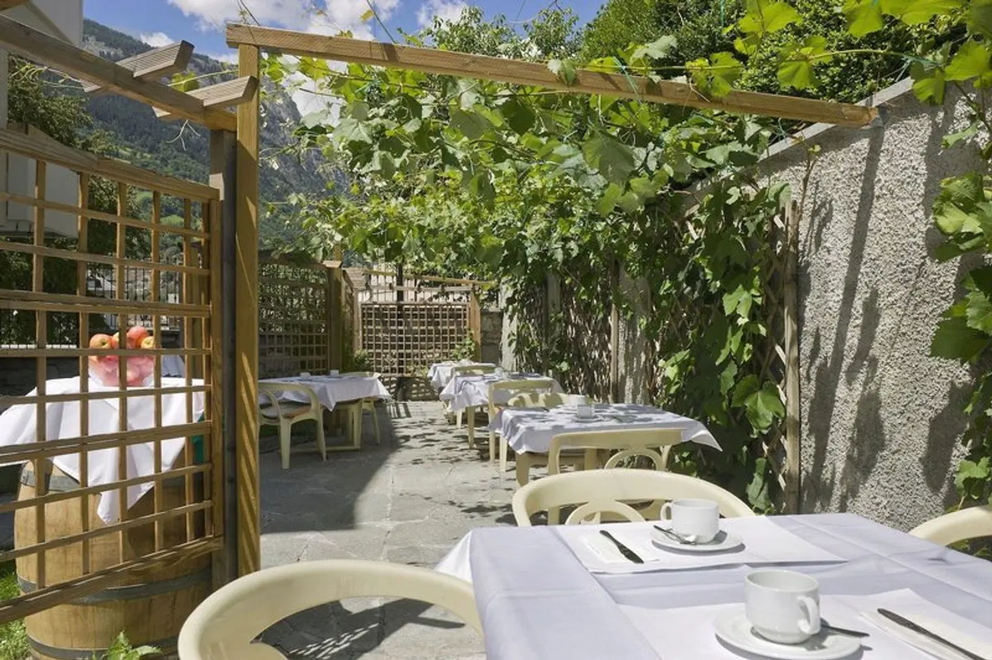 Schlosshotel Brig TERRACE