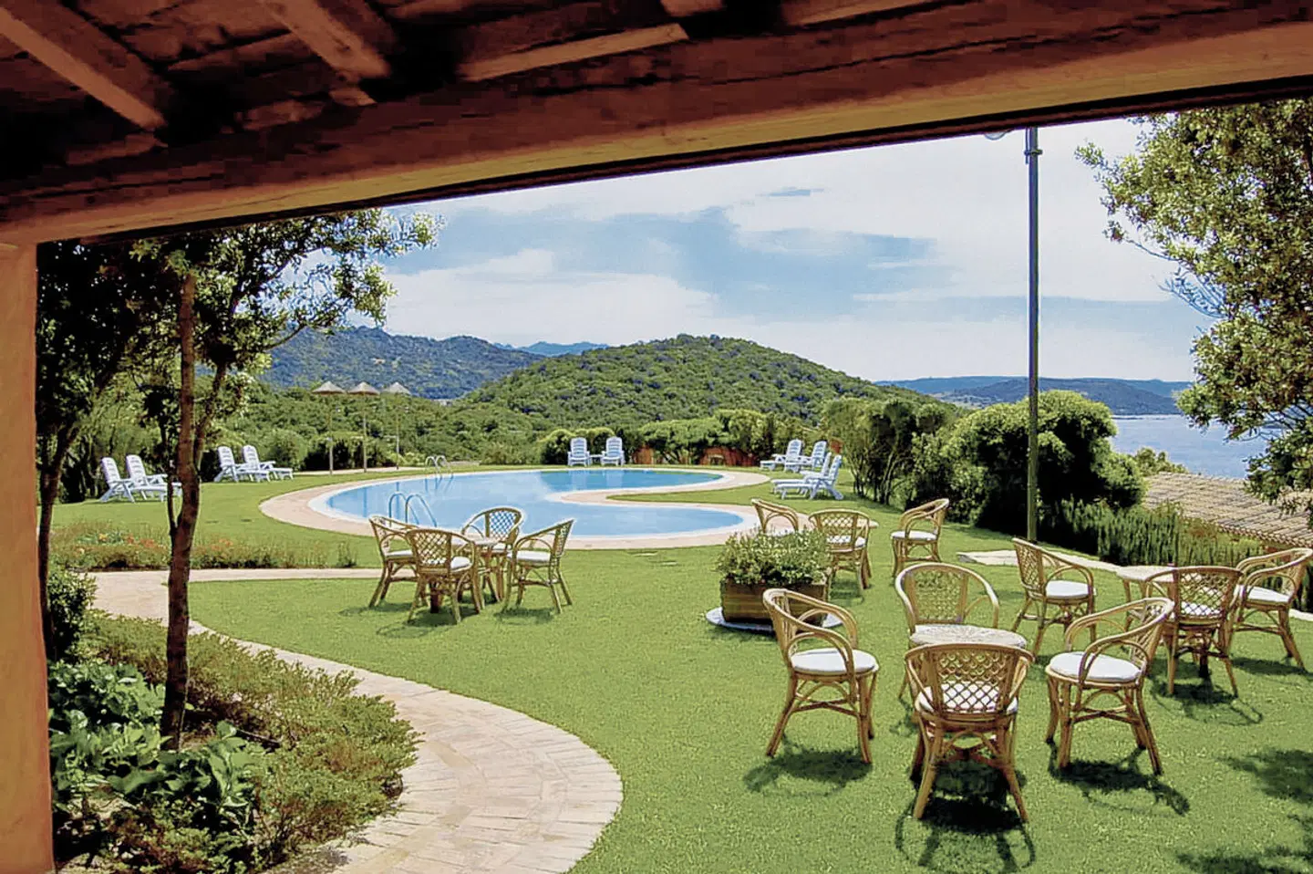 Aldiola Country Resort Garten