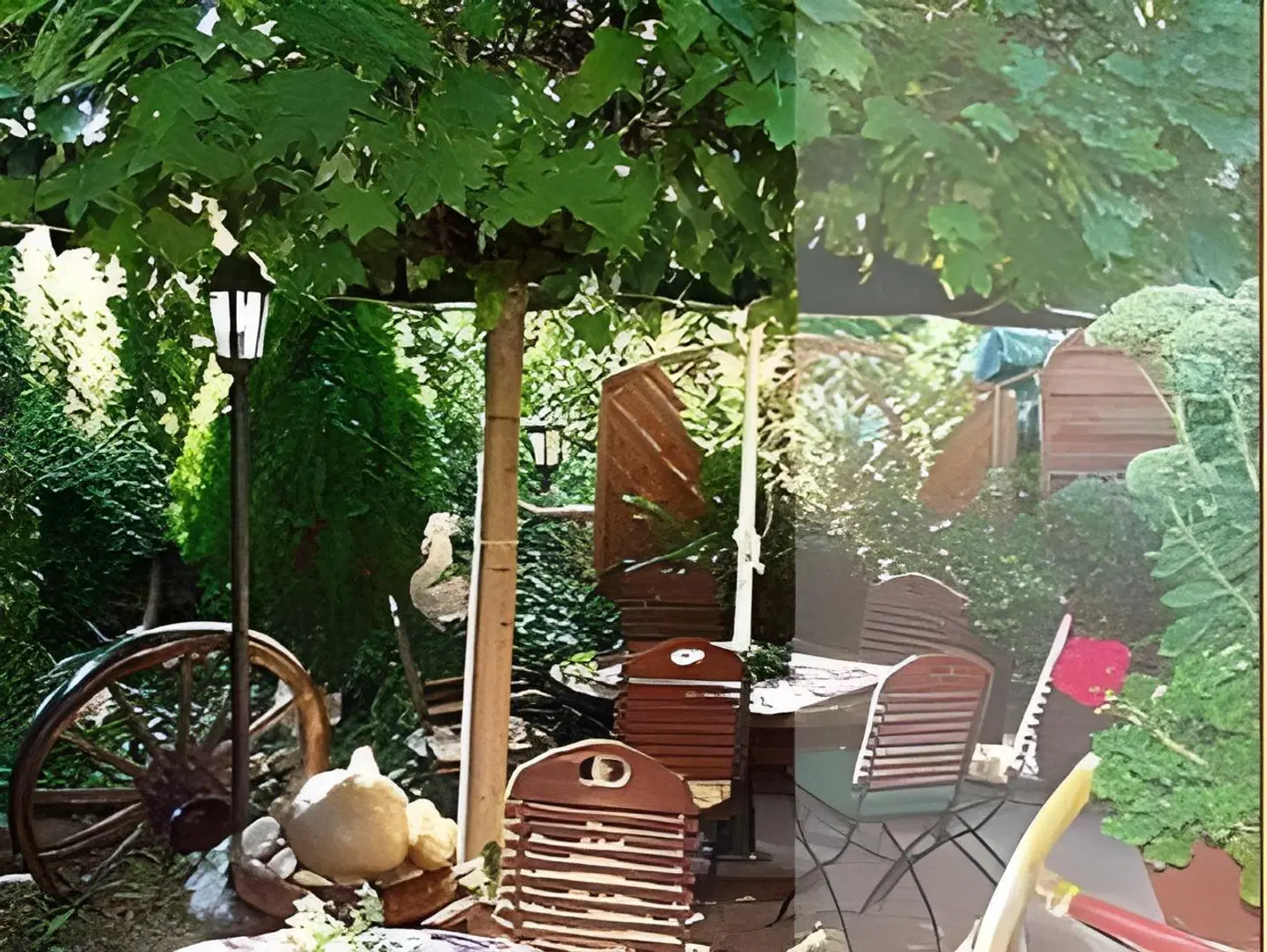 Hotel-Restaurant Poststuben Terrasse