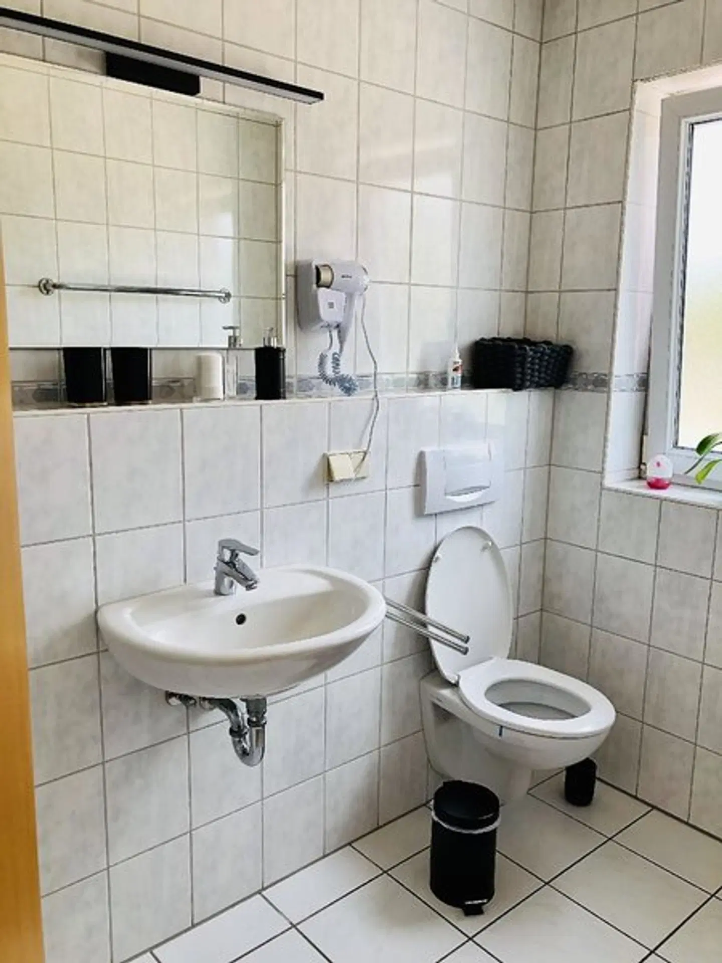 Am Landhaus - Gästezimmer und Frühstück Badezimmer