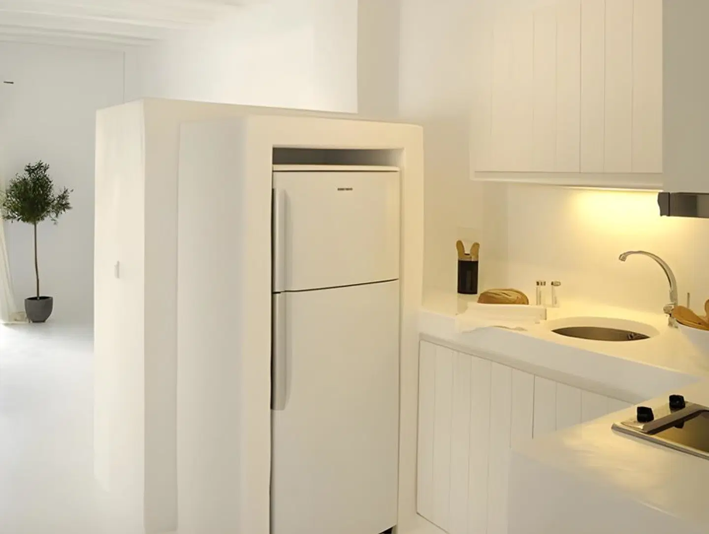 Kapetan Tasos Suites Badezimmer