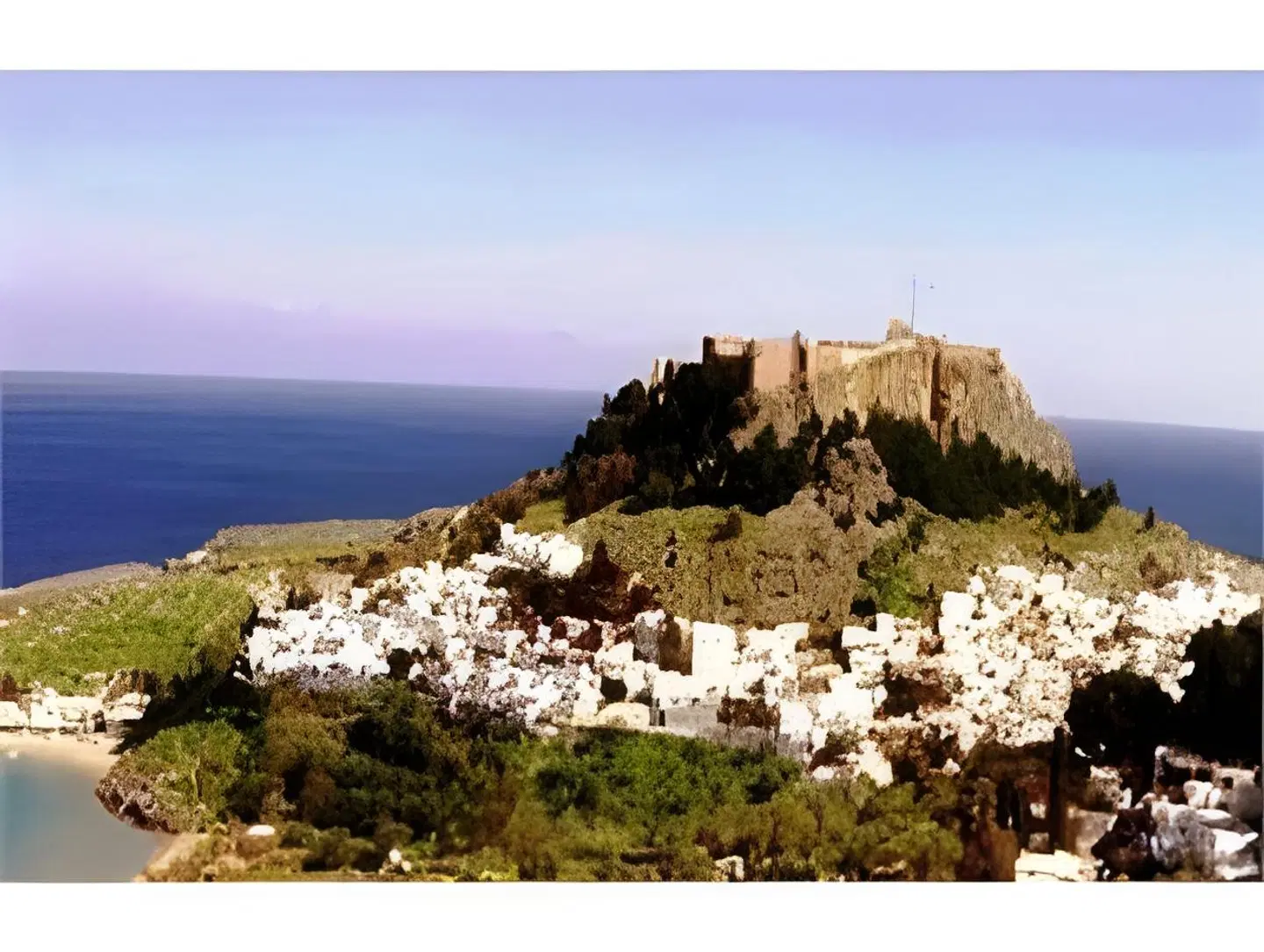 Maris Lindos, Suites and Apartments LANDSCAPE