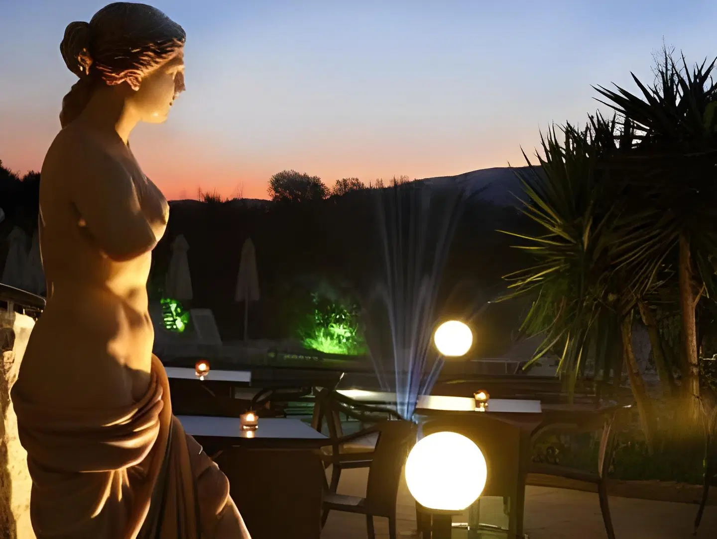 Venus Hotel Terrasse