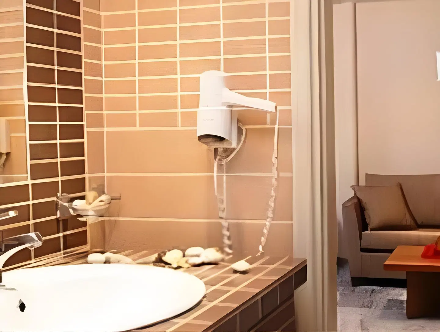 Venus Hotel Badezimmer