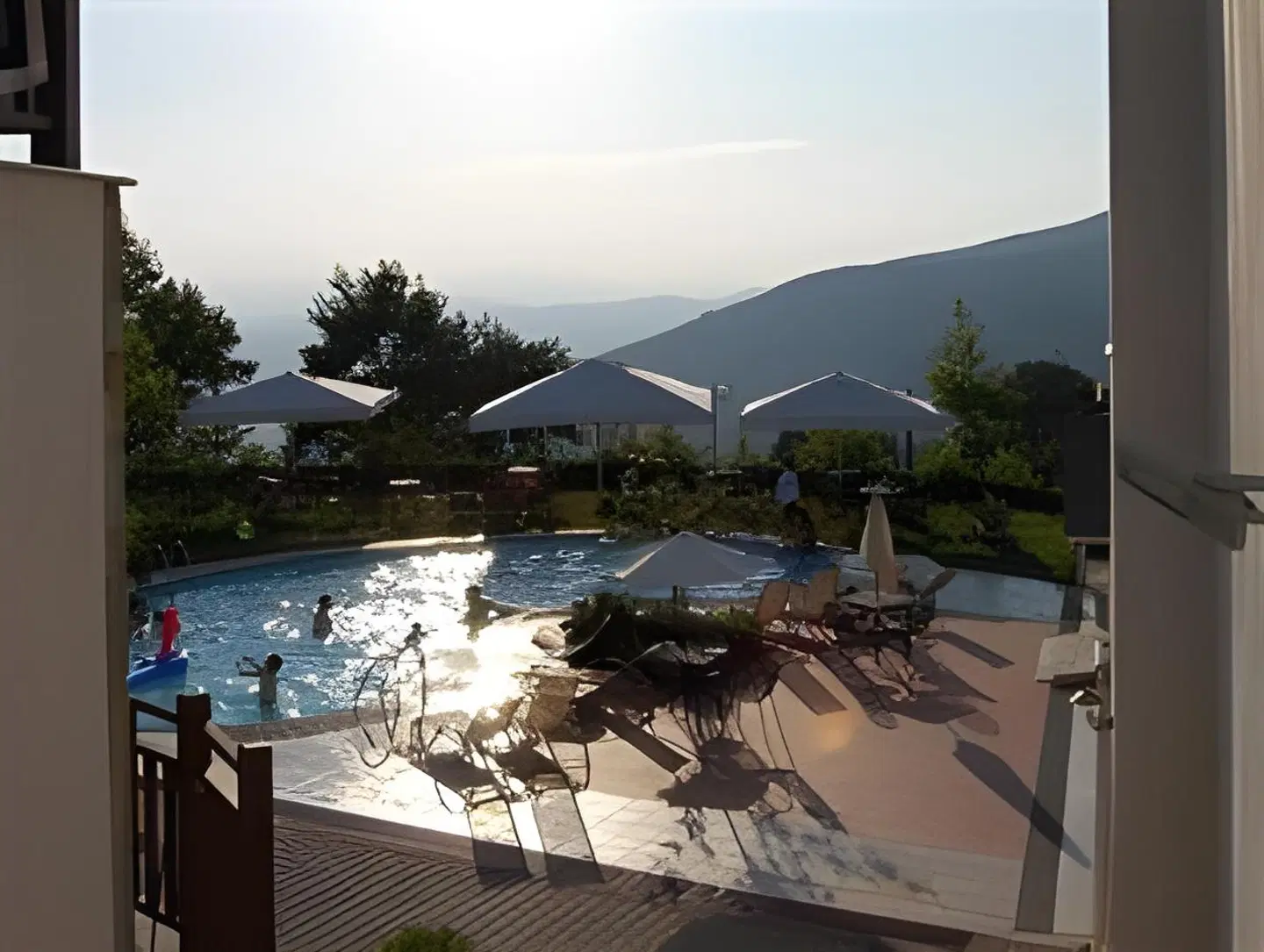 Pelion Resort Terrasse