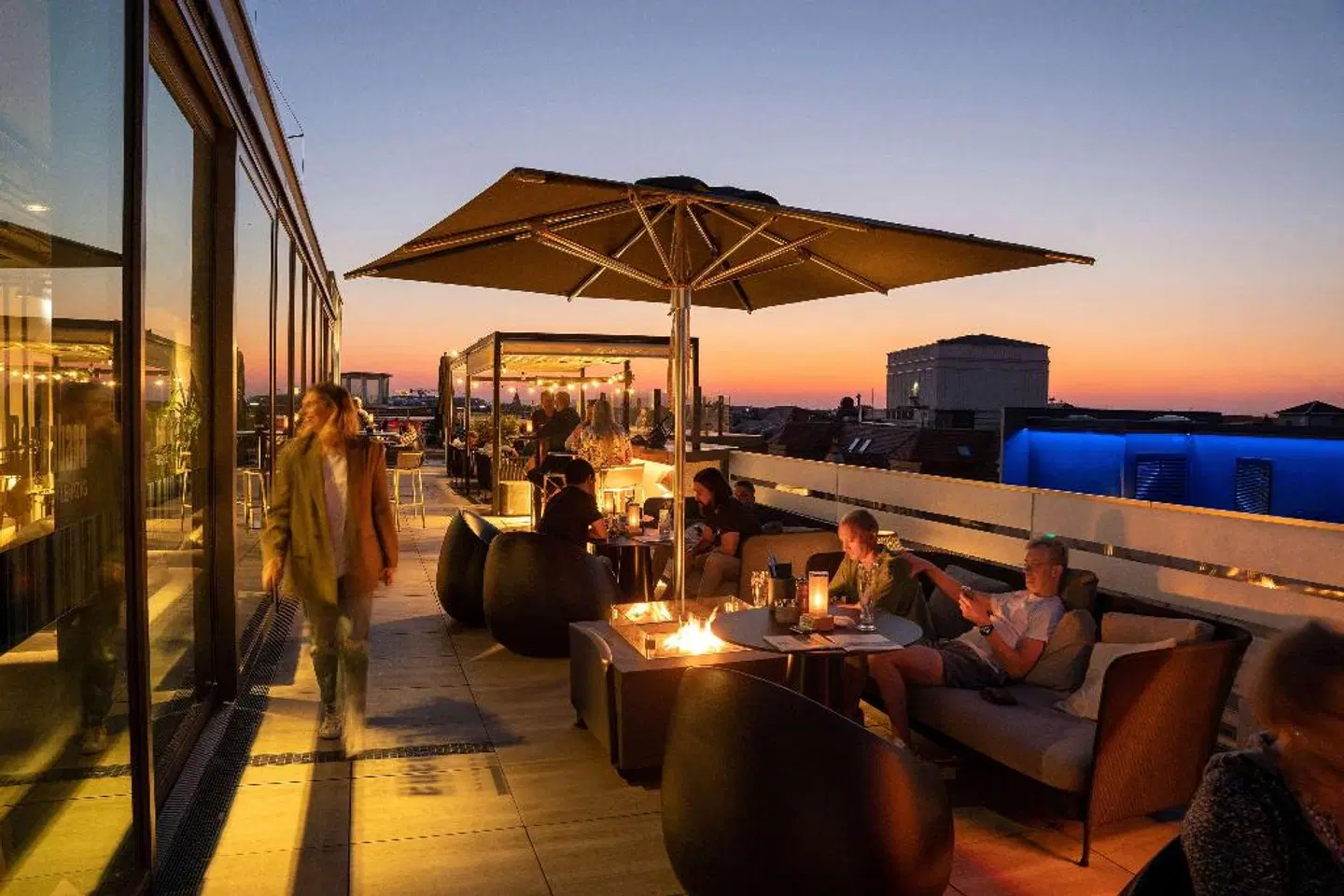 INNSIDE Leipzig Terrasse