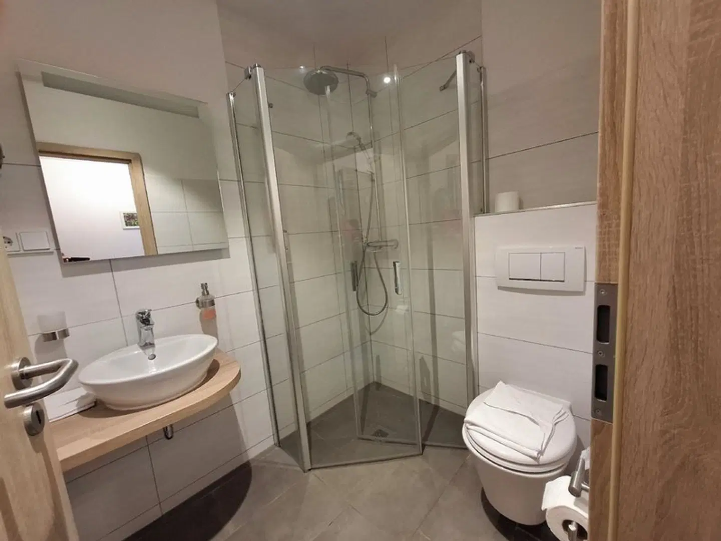 Hotel Bike & Hike Badezimmer
