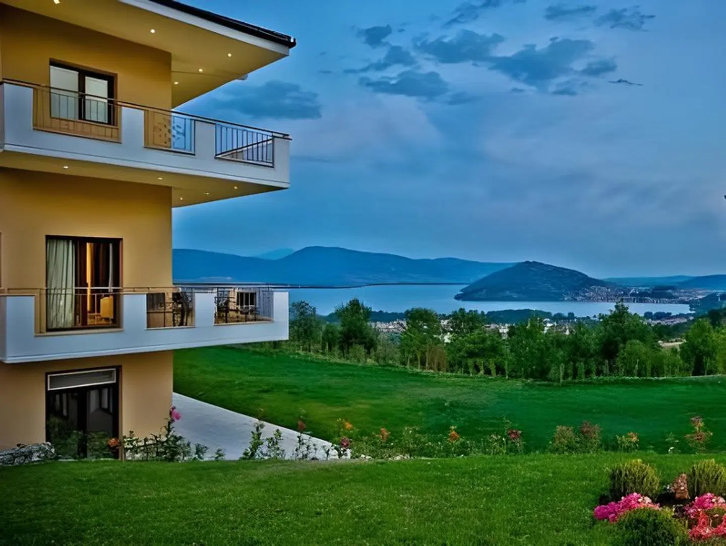 Enastron View Hotel Garten