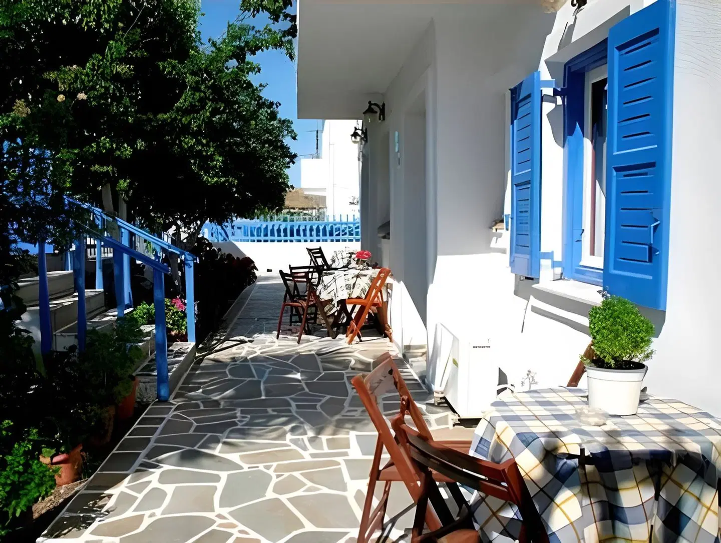 Veletas Rooms Terrasse