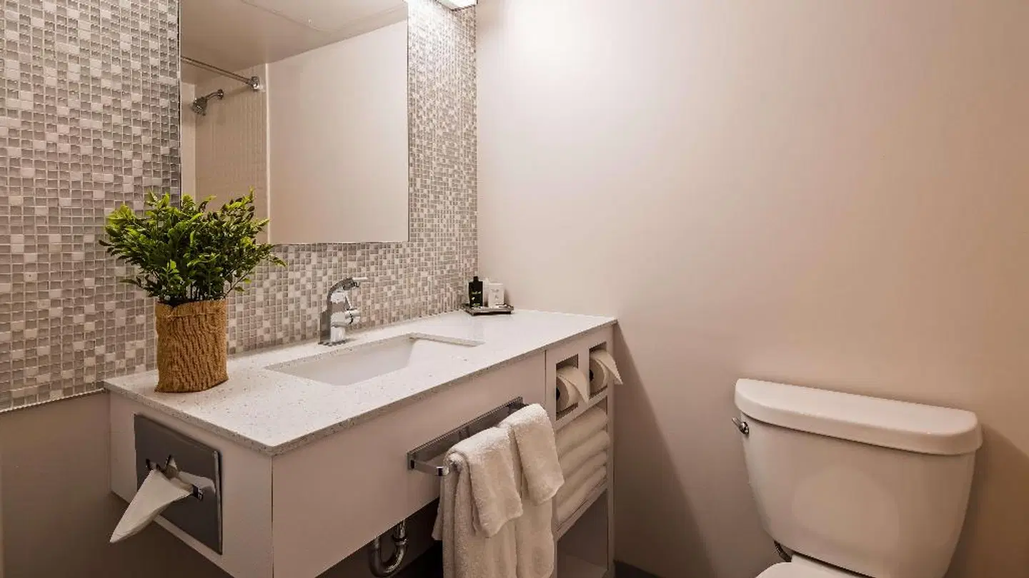 The Rushmore Hotel & Suites, BW Premier Collection Badezimmer