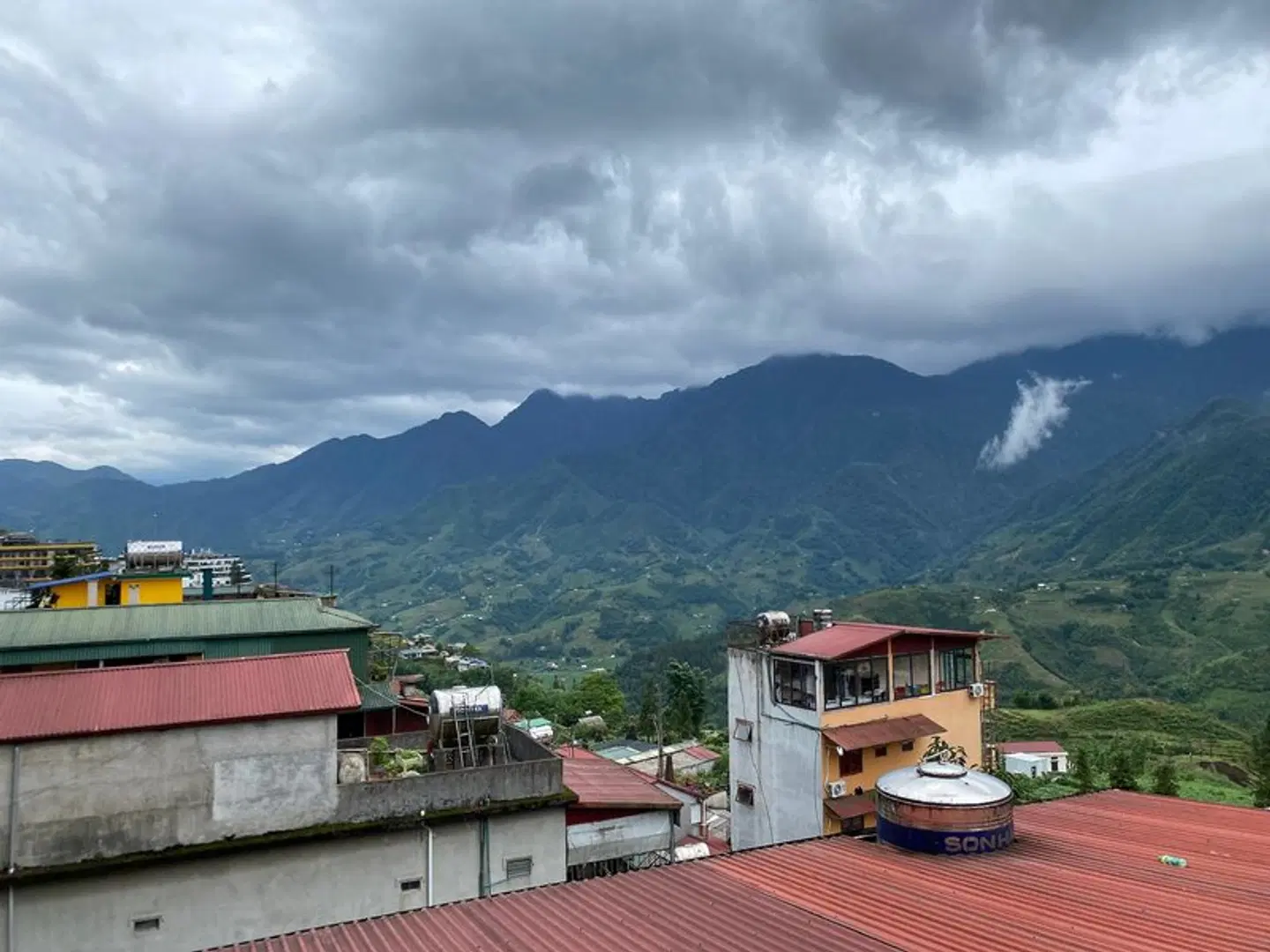 Botanic Sapa Hotel Terrasse
