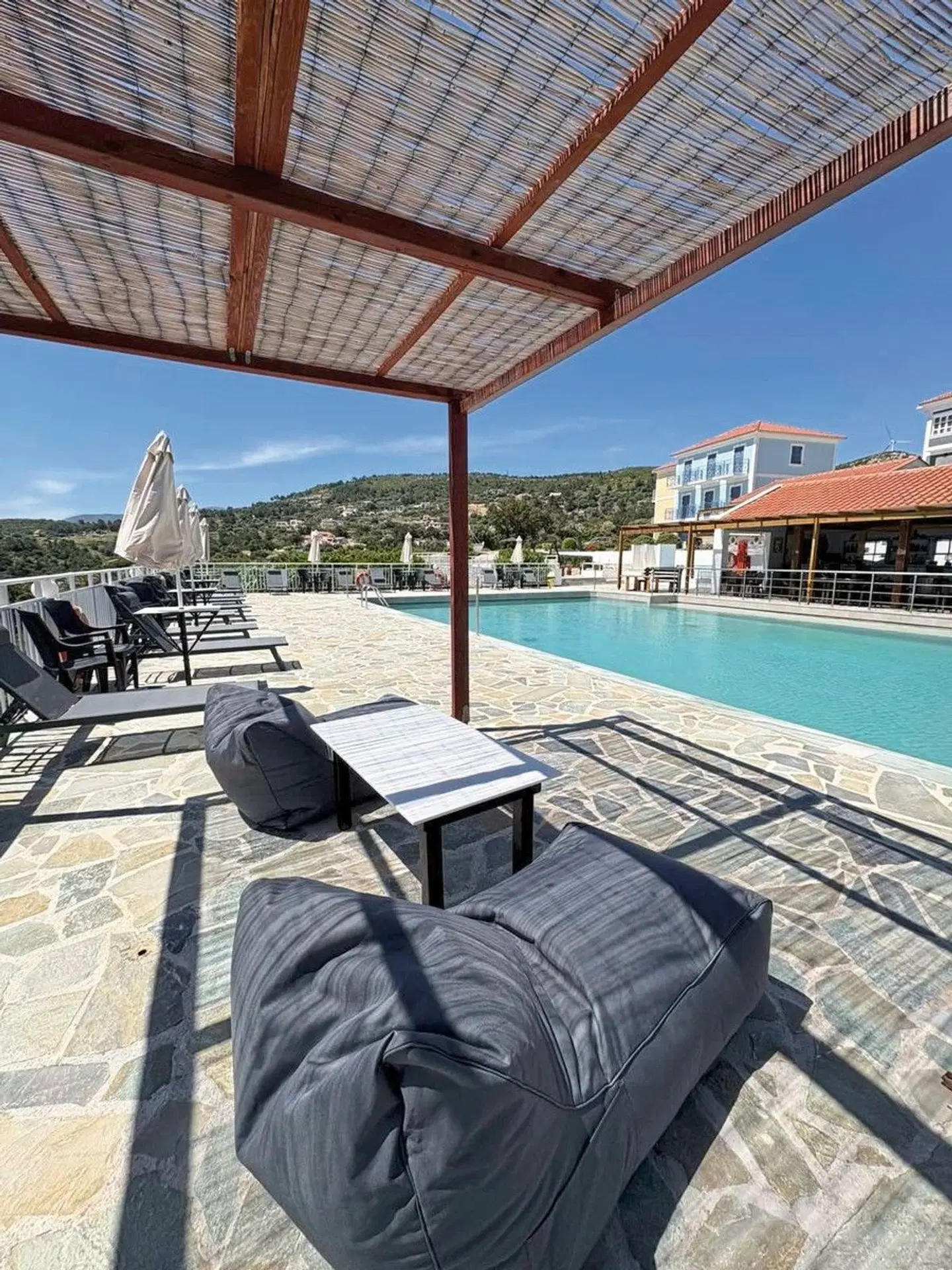 Mykali Hotel Terrasse