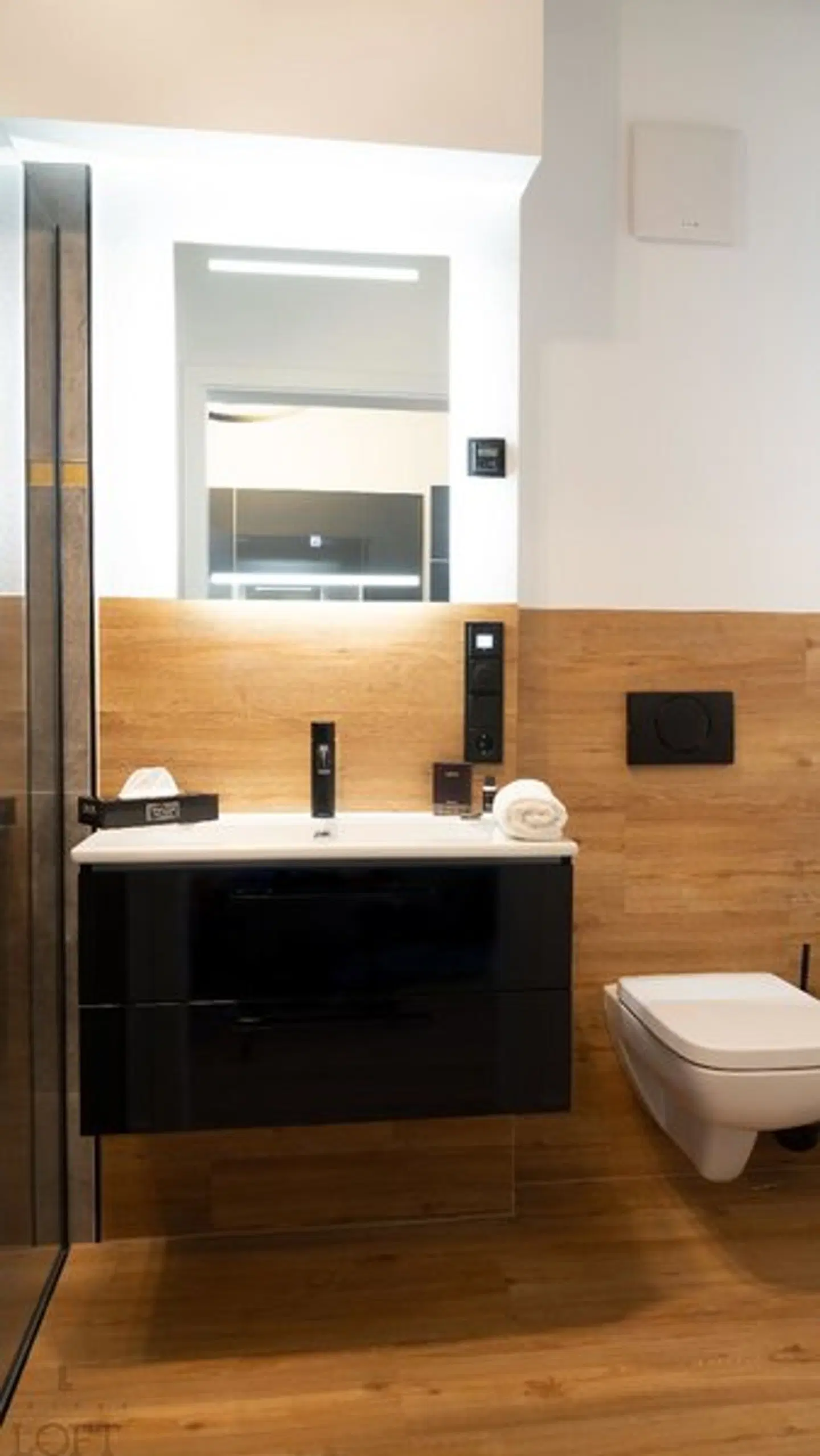 LÜTTES LOFT Boutique Hotel Badezimmer