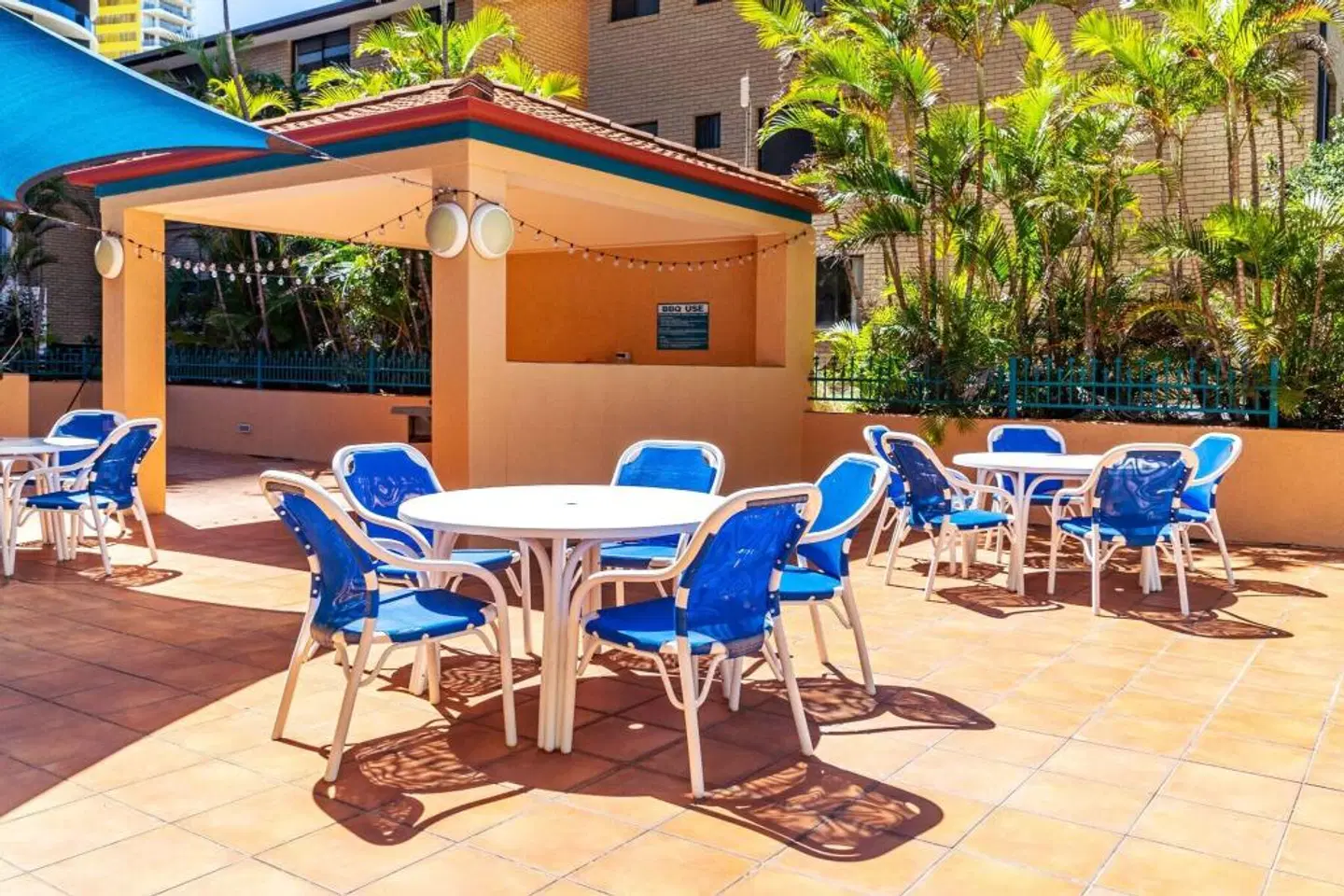 Aruba Sands Resort Terrasse