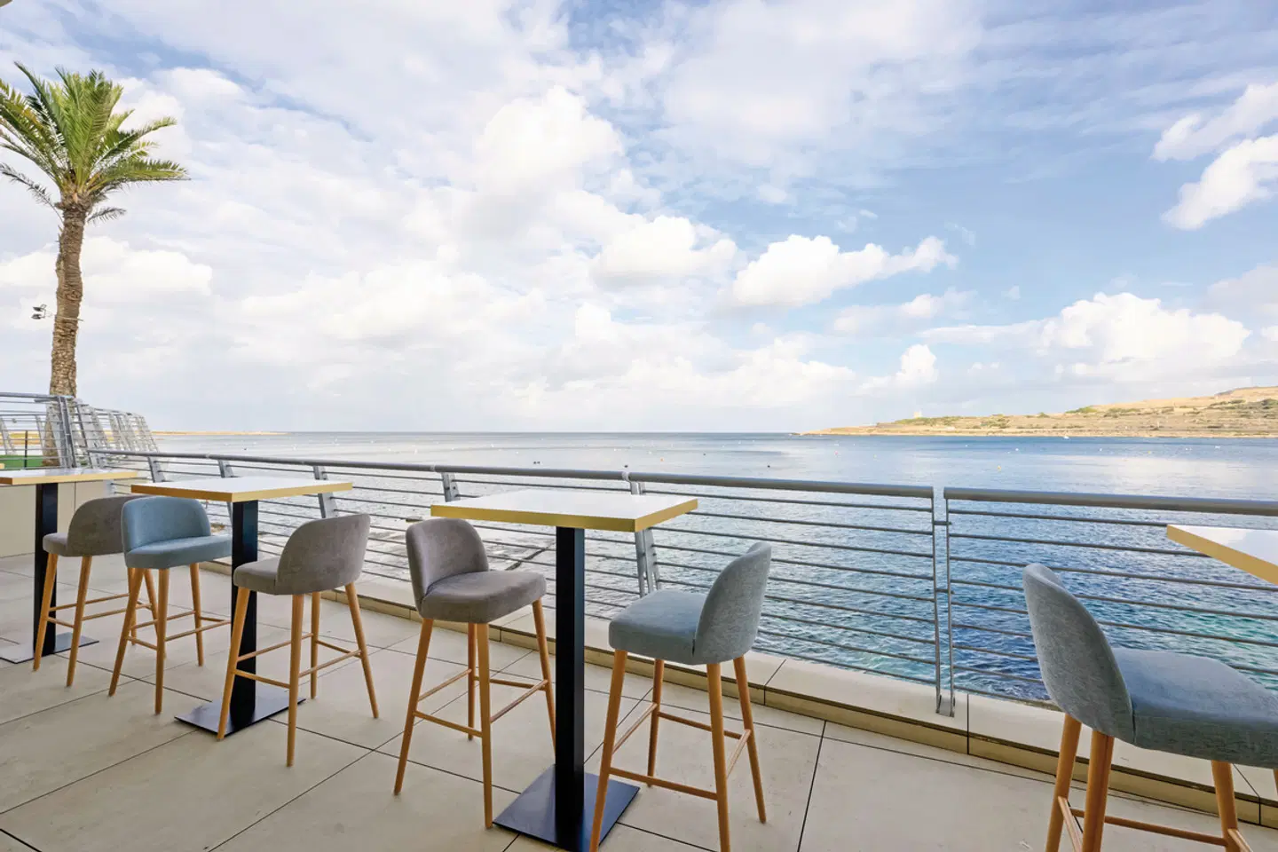 Qawra Palace Resort & Spa Terrasse