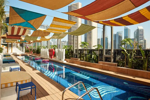 MAMA Shelter Dubai Hallenbad