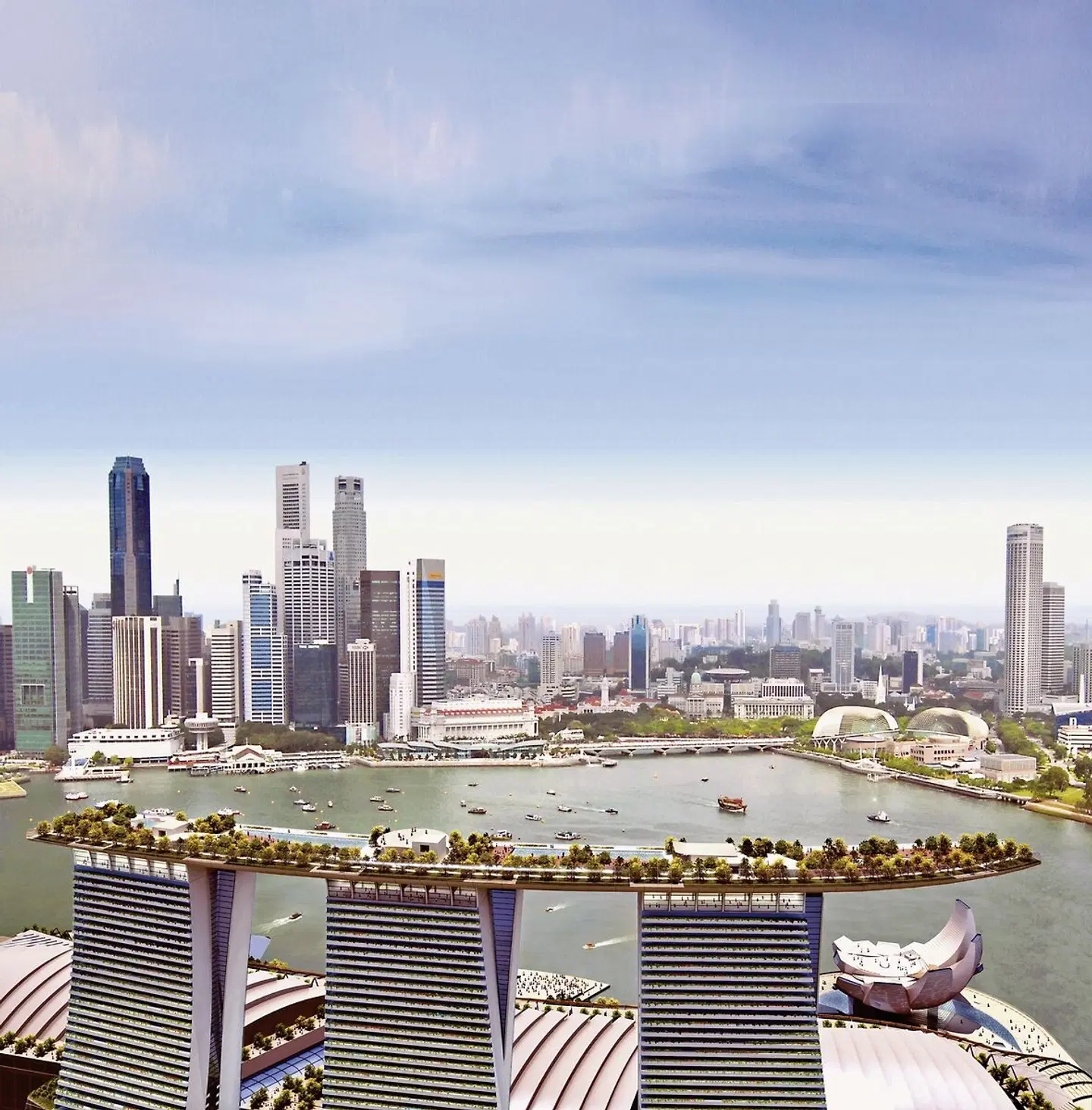 Marina Bay Sands Terrasse