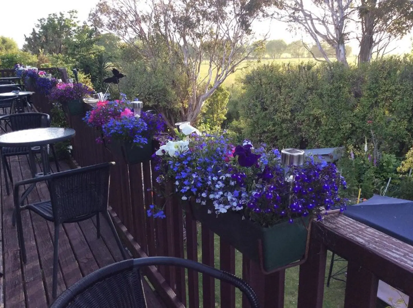 Brook House B&B Terrasse