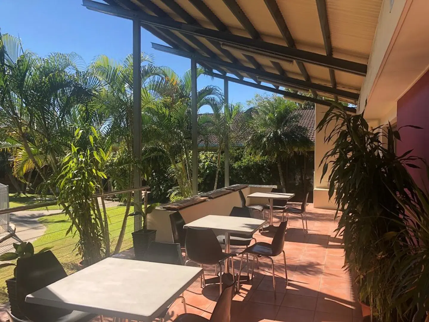 Oxley Motor Inn Terrasse