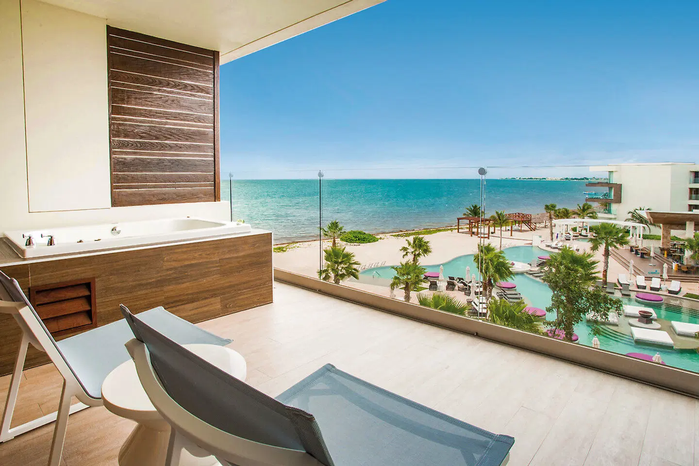 Secrets Riviera Cancun Resort & Spa Terrasse