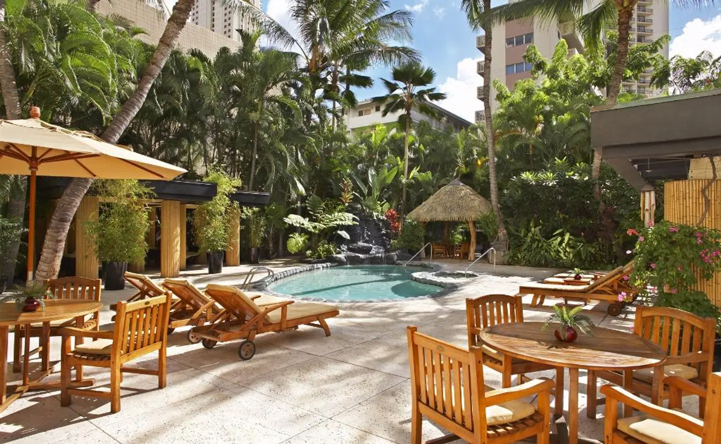 Aqua Bamboo Waikiki Terrasse