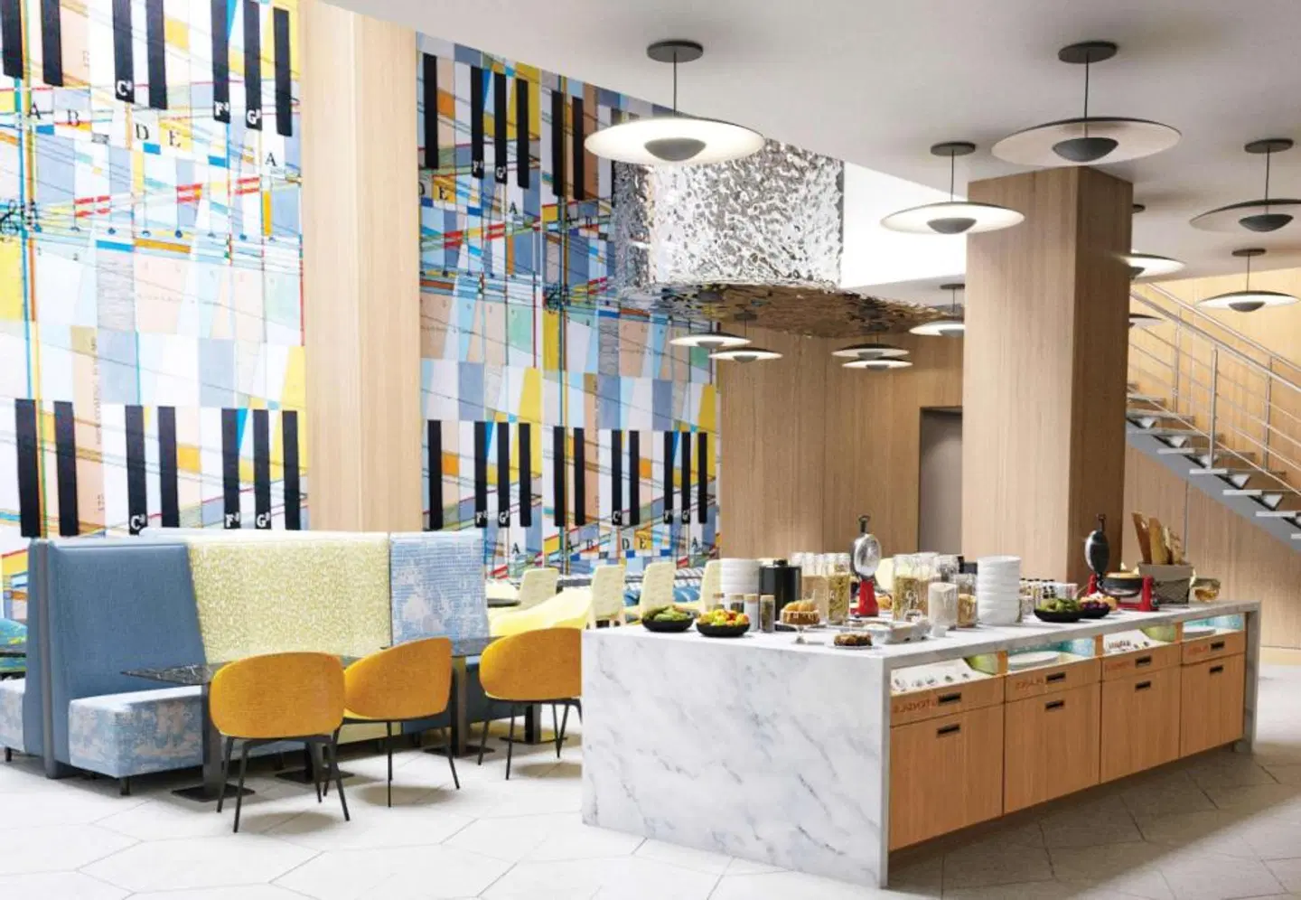 Home2 Suites By Hilton New York Times Square Restaurant