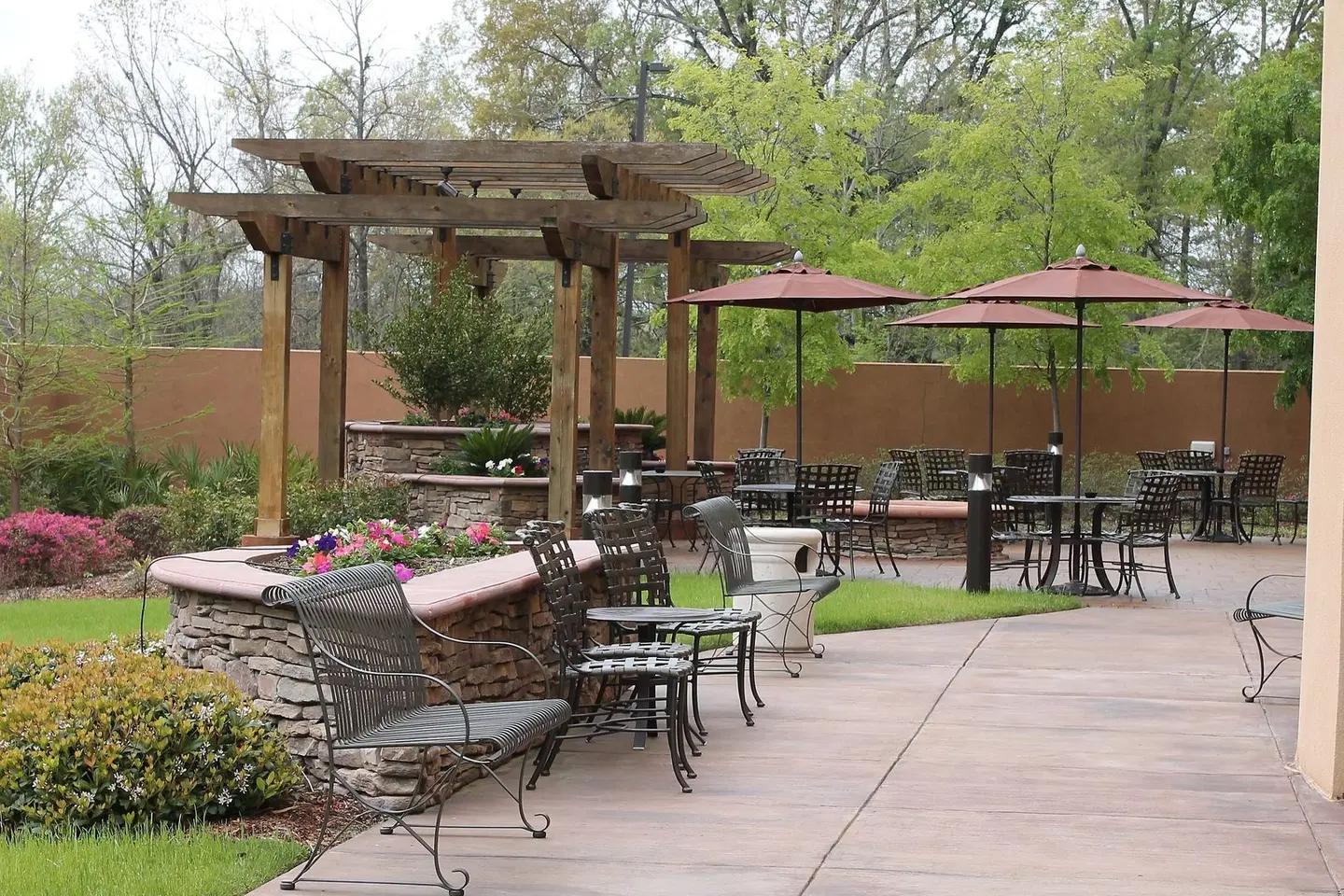 Courtyard by Marriott Vicksburg Terrasse