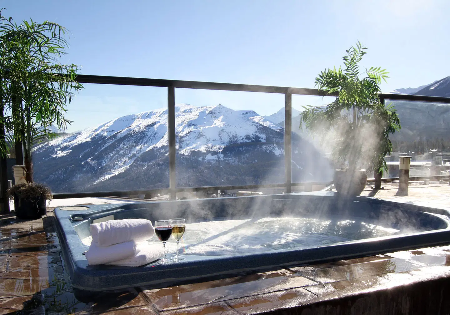 Whistler's Inn Terrasse